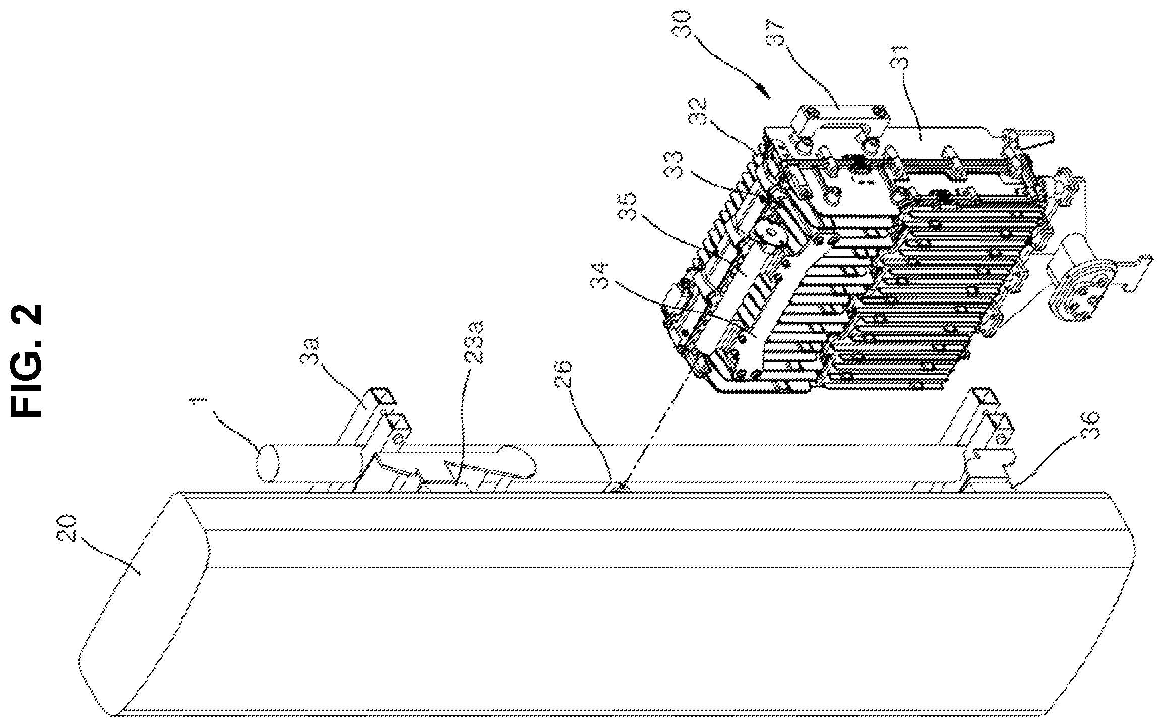 Patent US12347924 Figure 2 – Antenna apparatus for base station and adapter thereof