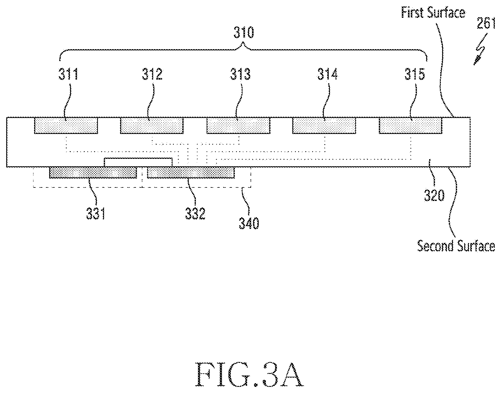 Patent US12347931 Figure 4 – Electronic device including antennas