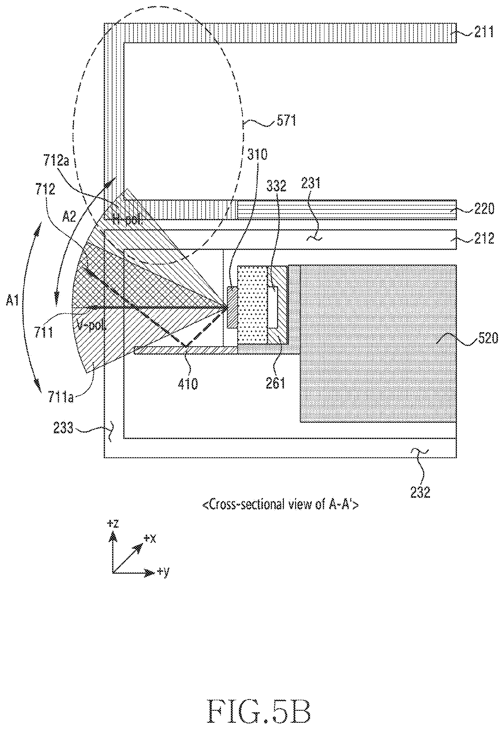 Patent US12347931 Figure 8 – Electronic device including antennas