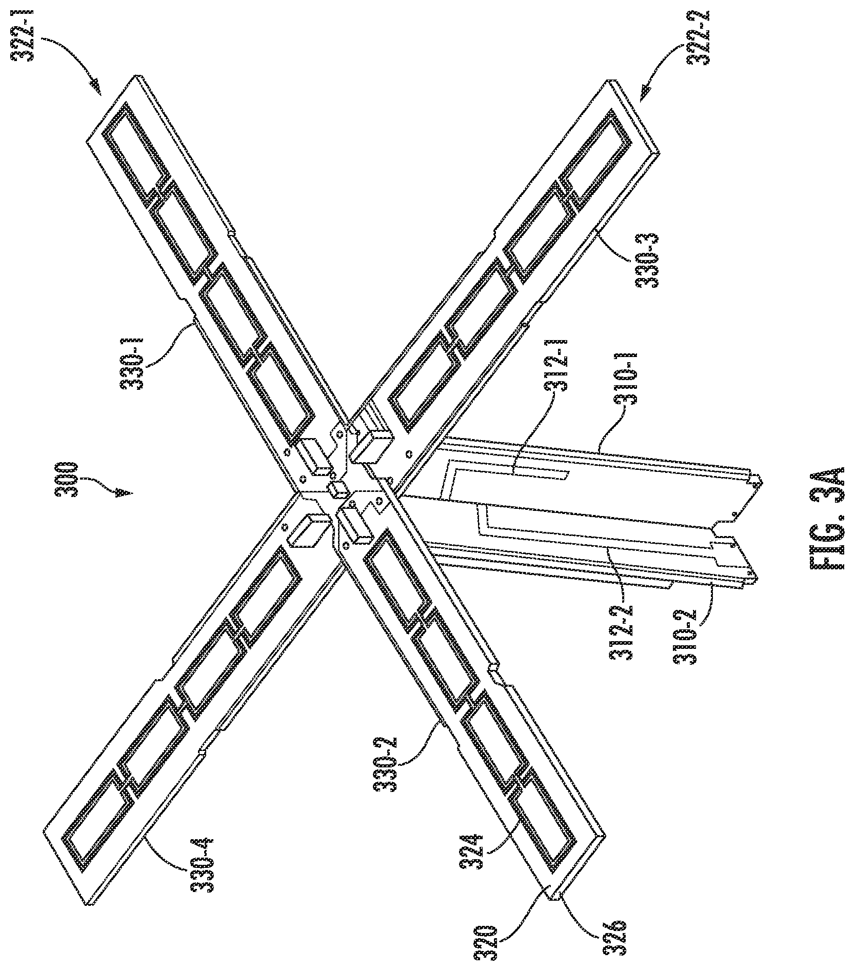 Patent US12347933 Figure 3 – Base station antennas having broadband decoupling radiating elements including metamaterial resonator based dipole arms