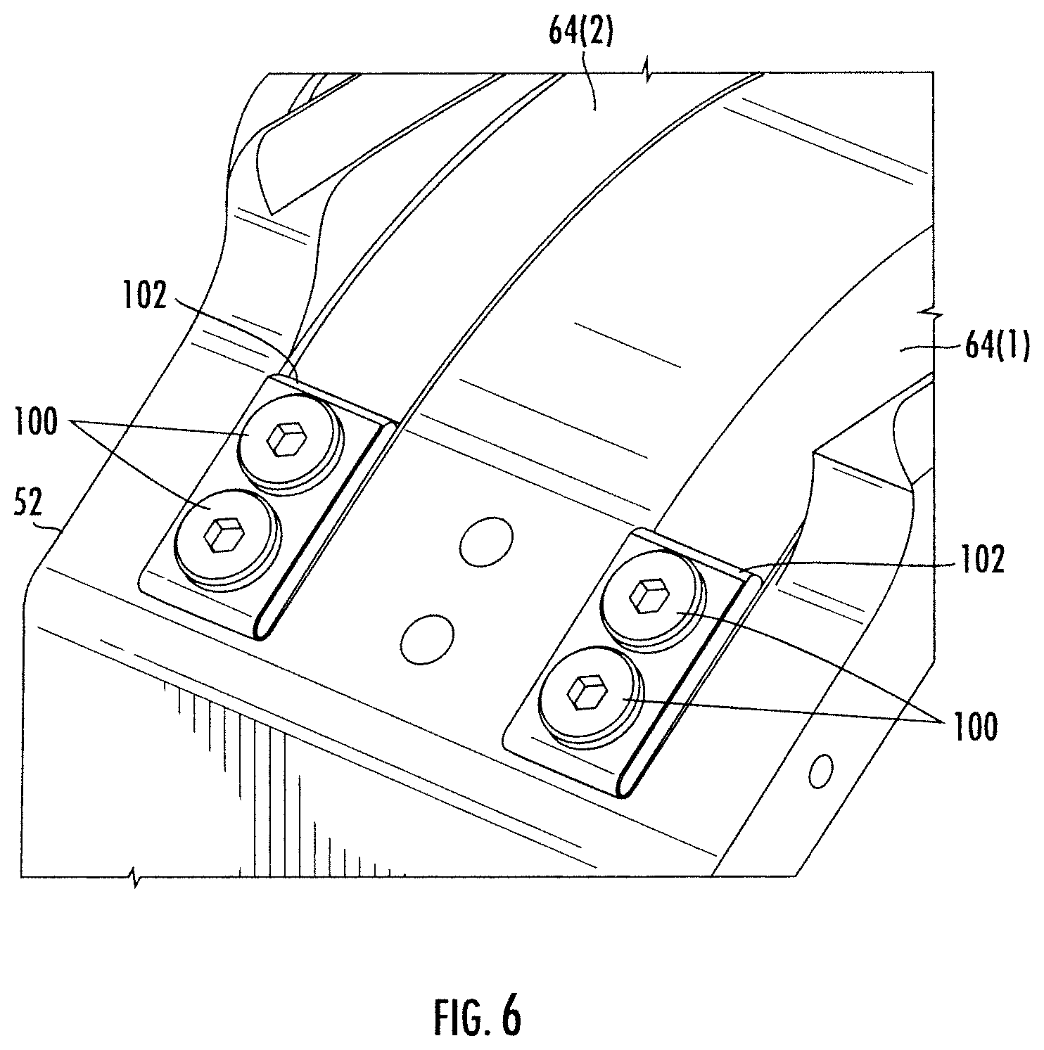 Patent US12347937 Figure 6 – Spaceborne antenna with rolling flex hinges and associated methods