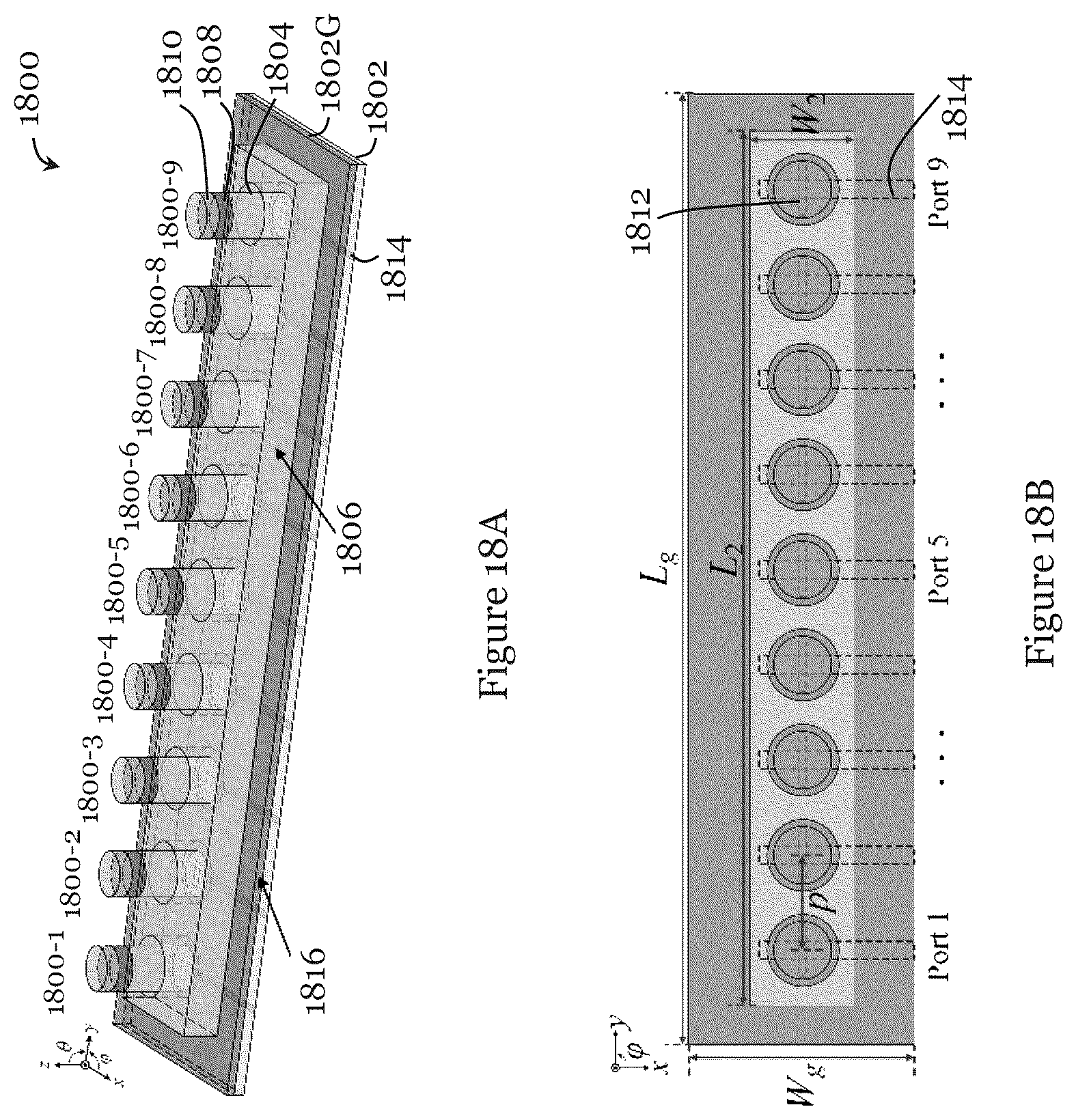 Patent US12347939 Figure 17 – Phased array antenna and antenna for phased array antenna