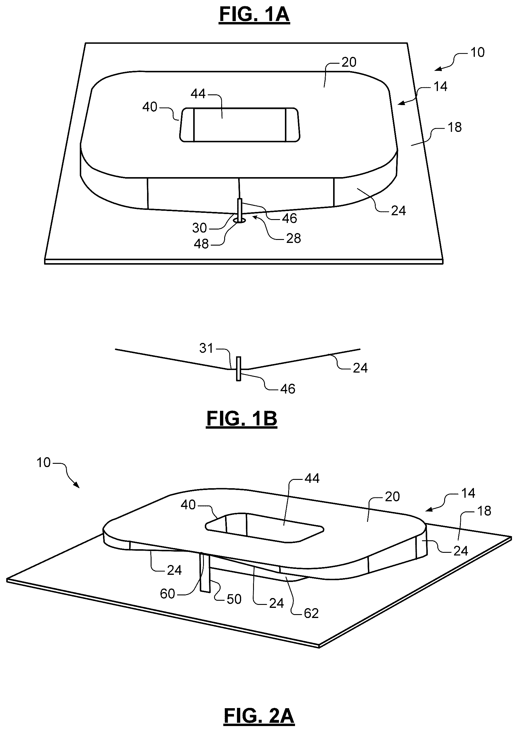Patent US12347941 Figure 1 – Ultra wideband antenna including partial cavity and folded slot