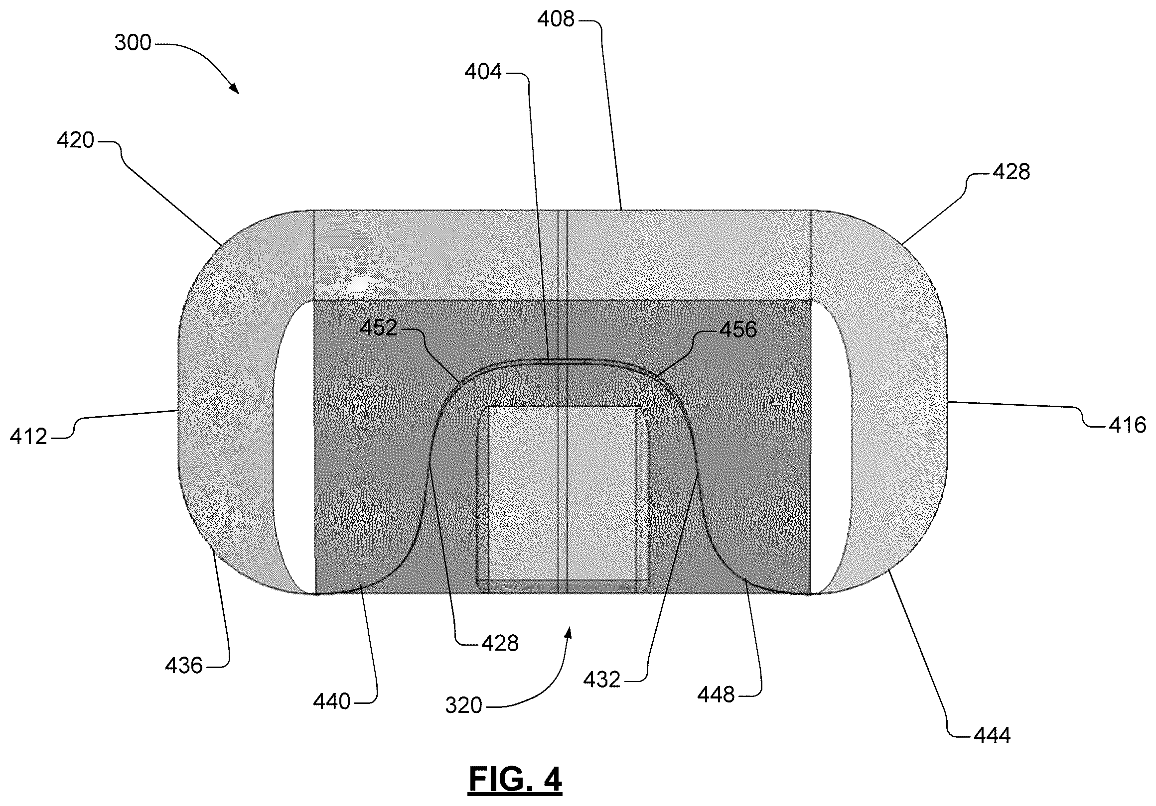 Patent US12347941 Figure 4 – Ultra wideband antenna including partial cavity and folded slot