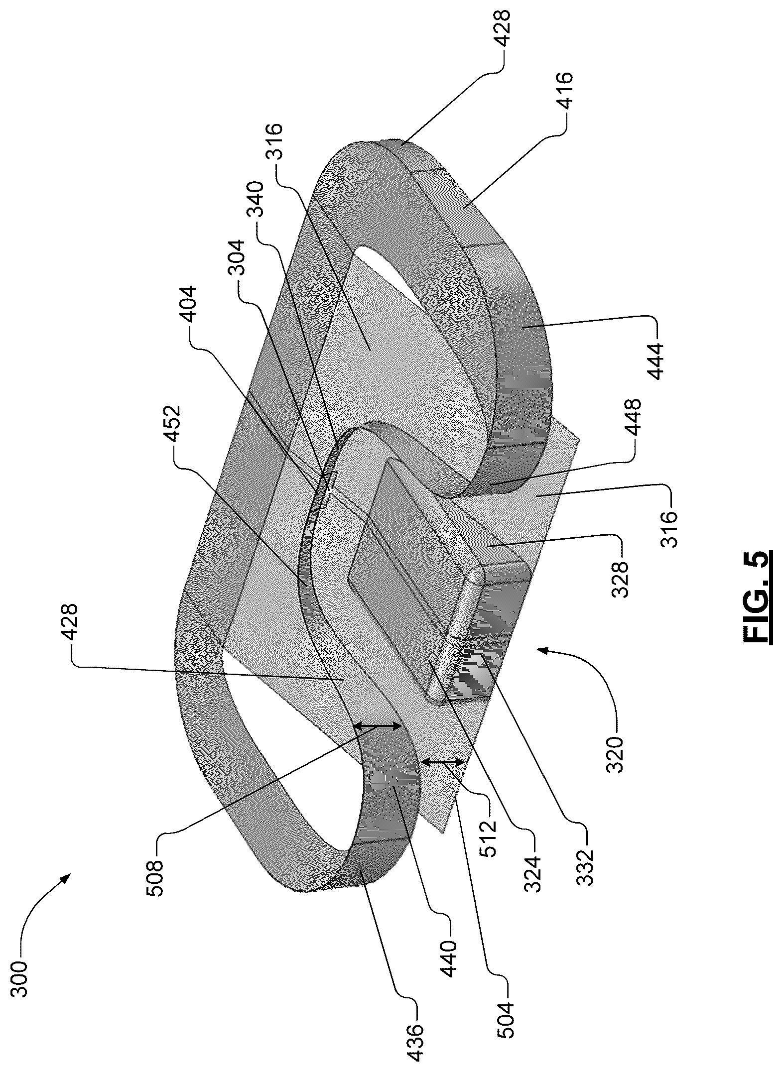 Patent US12347941 Figure 5 – Ultra wideband antenna including partial cavity and folded slot