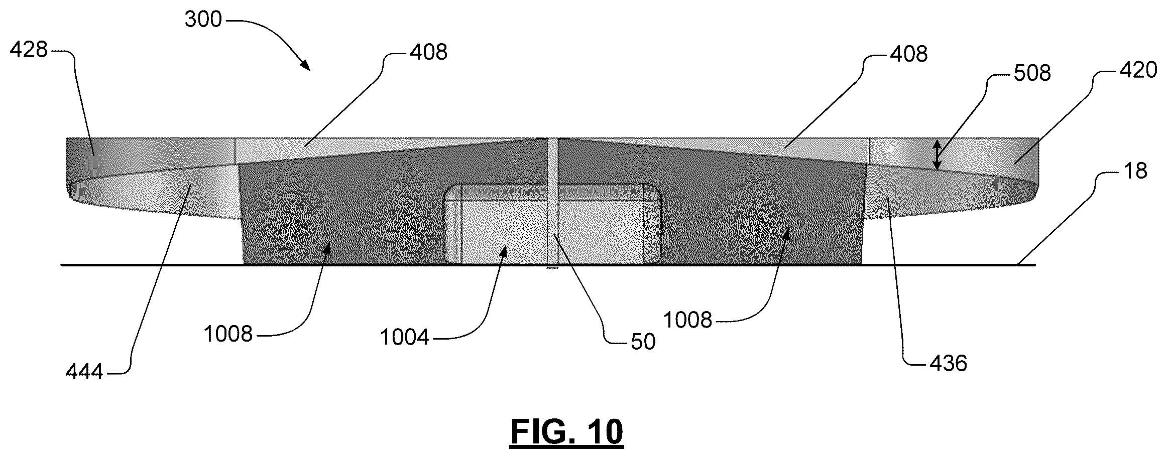 Patent US12347941 Figure 10 – Ultra wideband antenna including partial cavity and folded slot