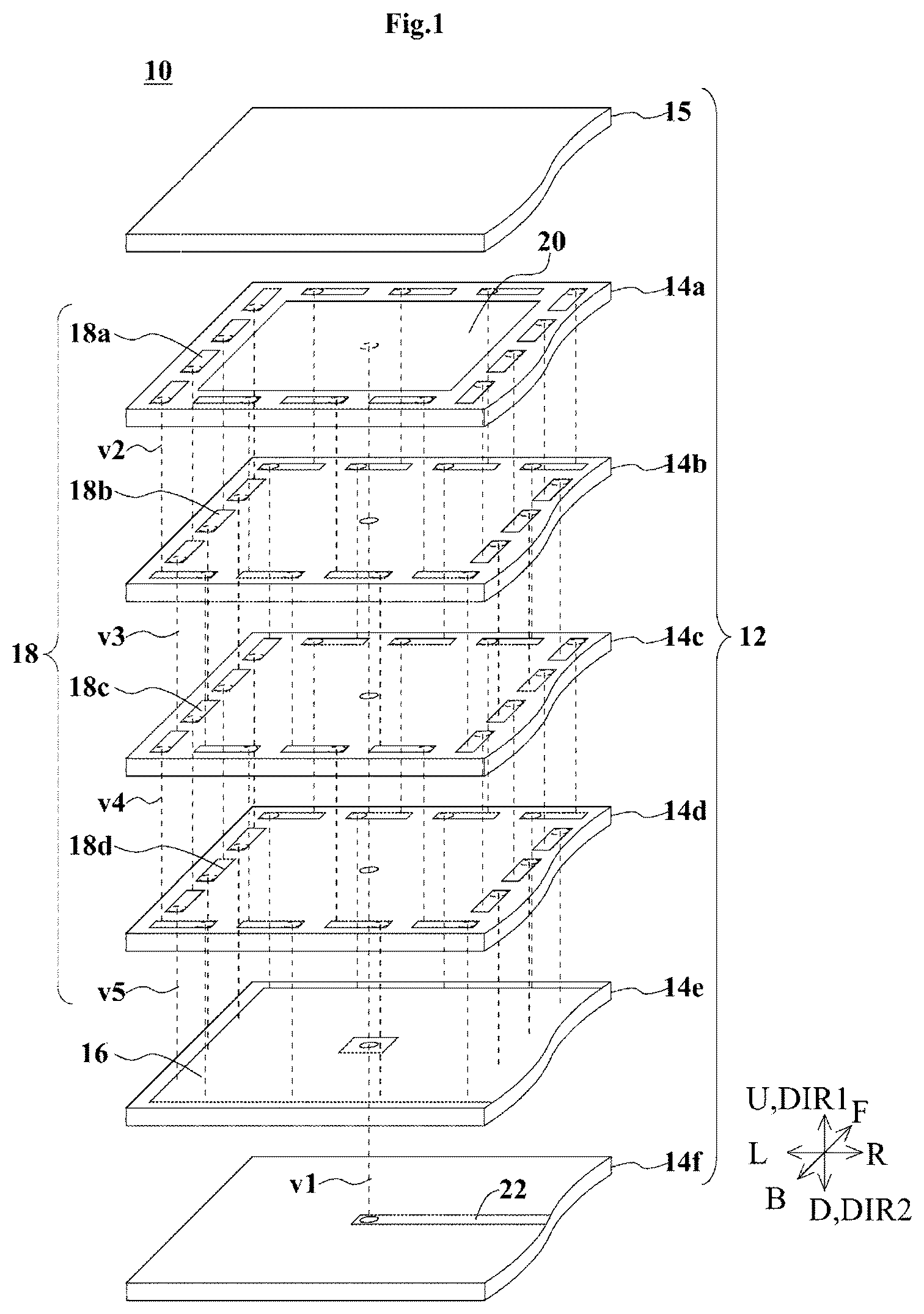 Patent US12347947 — Antenna element — Figure 1