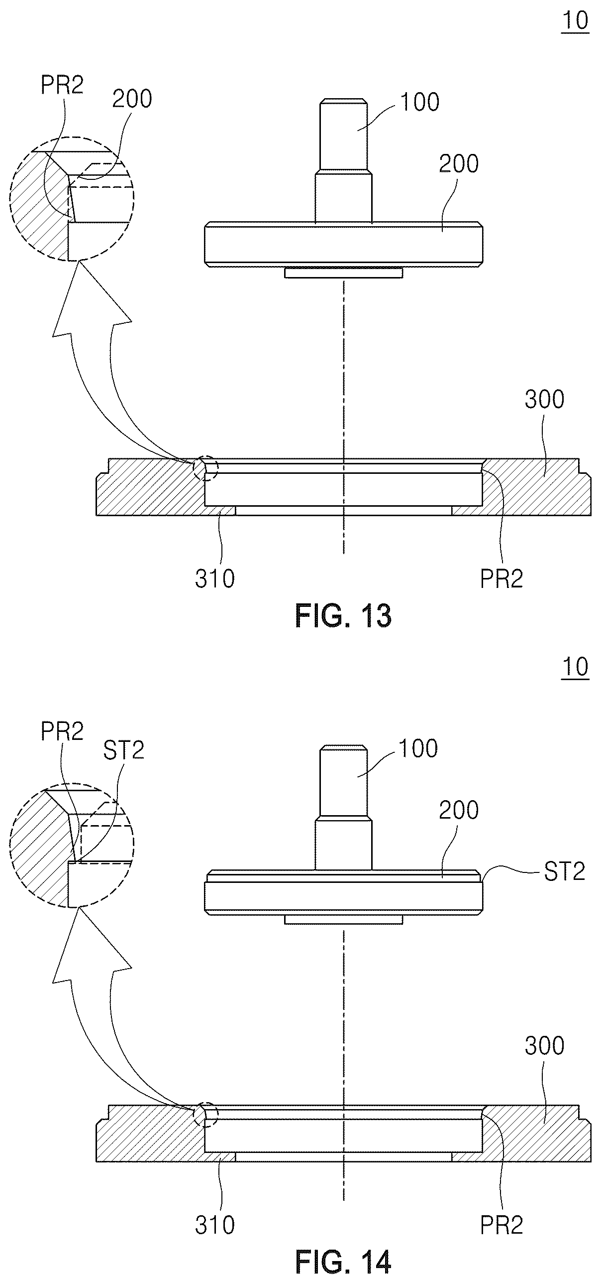 Patent US12347949 Figure 10 – Connector and board connecting assembly comprising the same