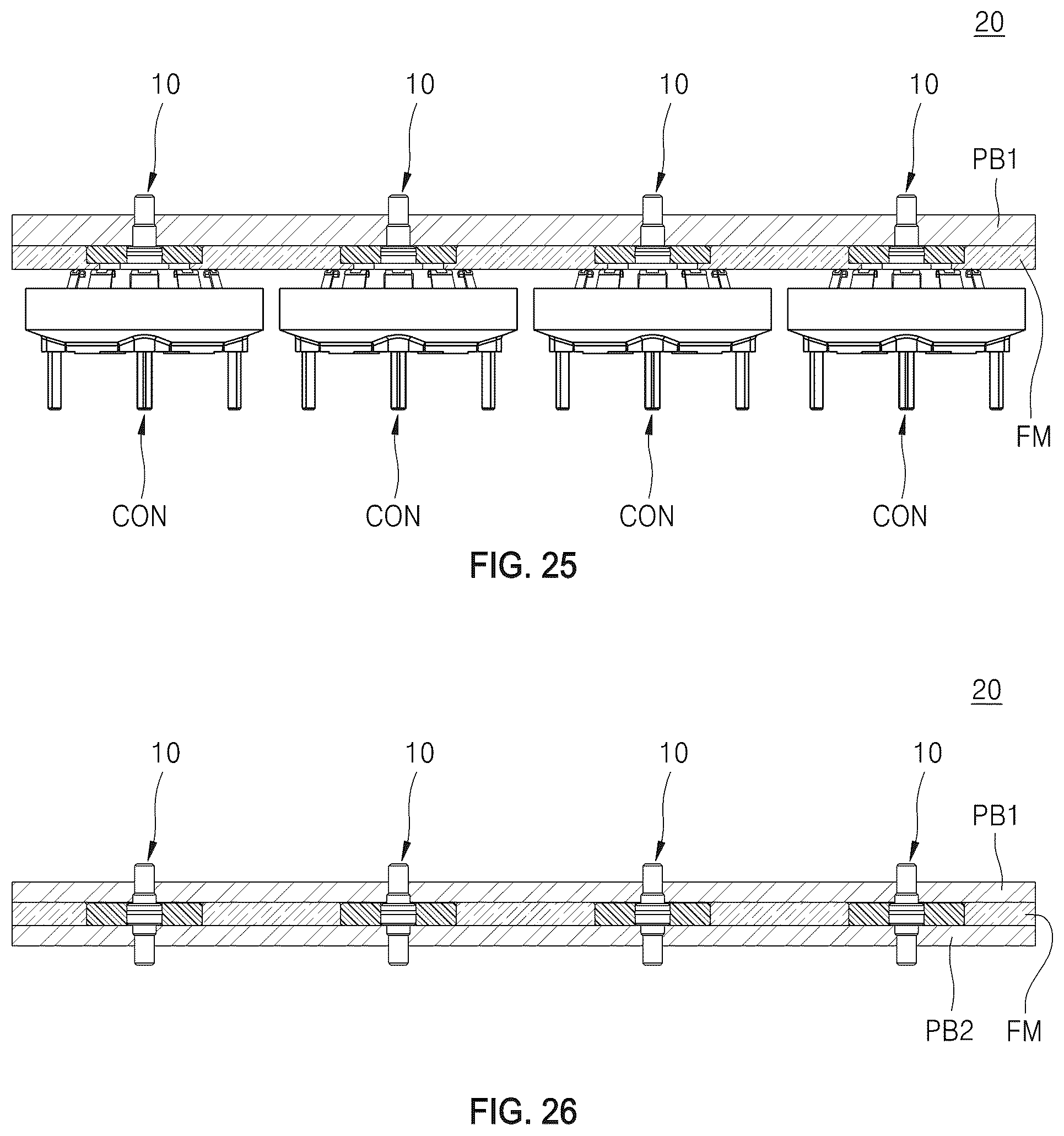 Patent US12347949 Figure 18 – Connector and board connecting assembly comprising the same