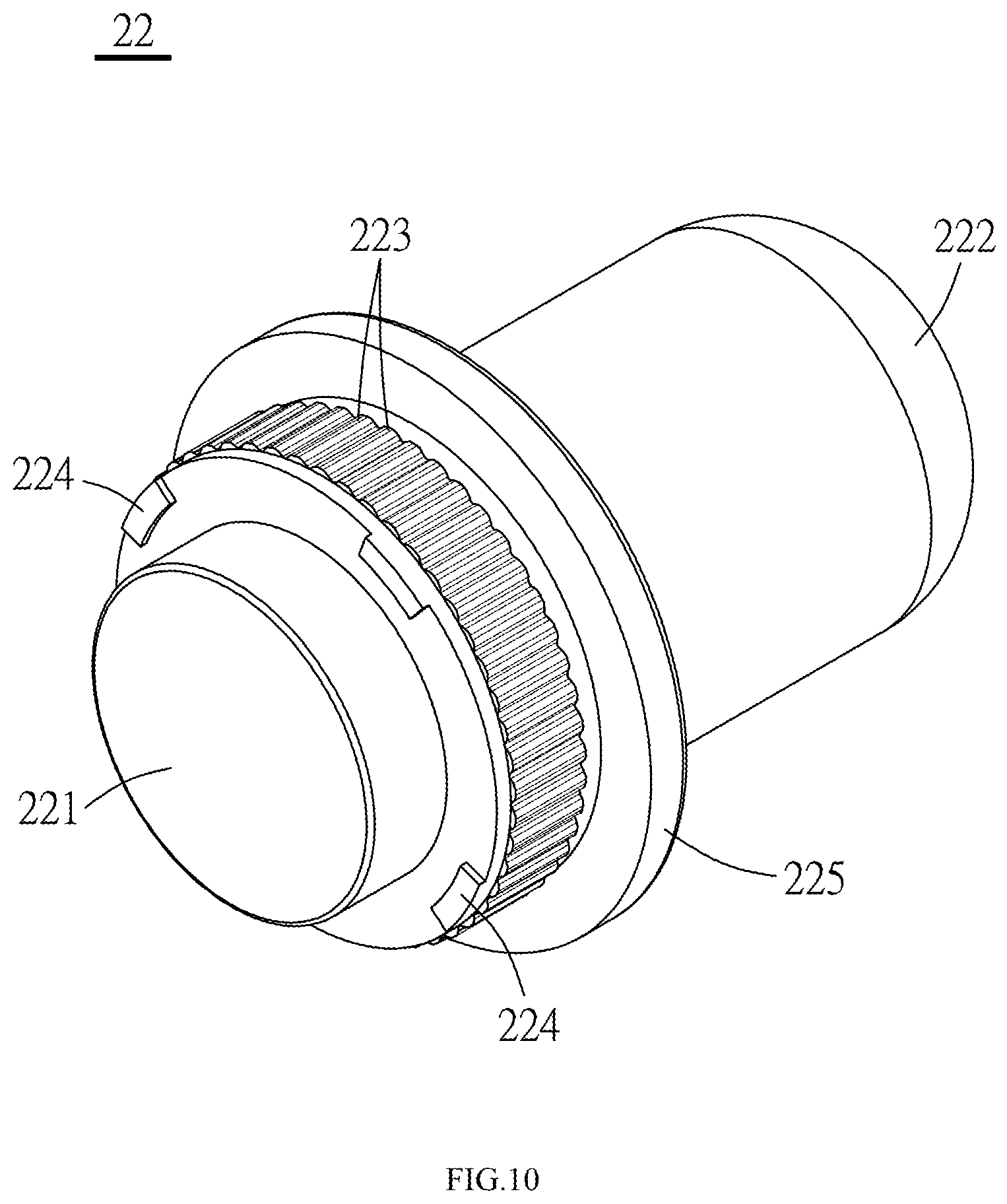 Patent US12347951 Figure 10 – Cable-end connector, board-end connector and assembly thereof