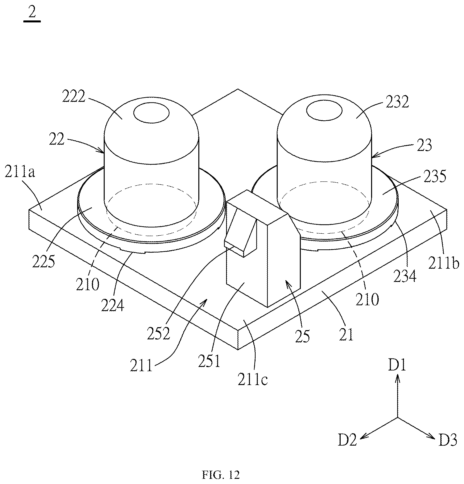 Patent US12347951 Figure 12 – Cable-end connector, board-end connector and assembly thereof