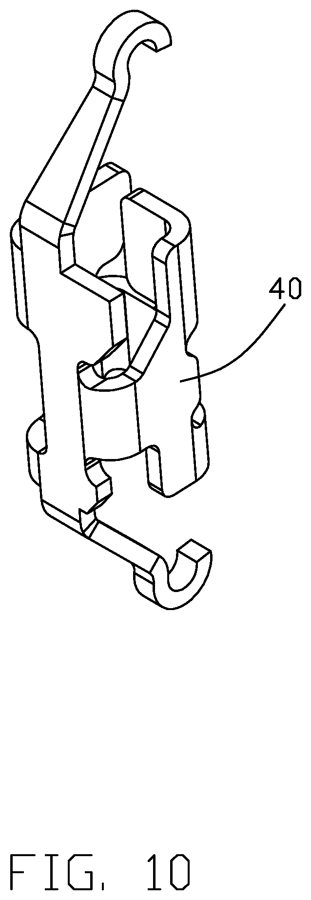 Patent US12347957 Figure 10 – Electrical connector with improved contacts