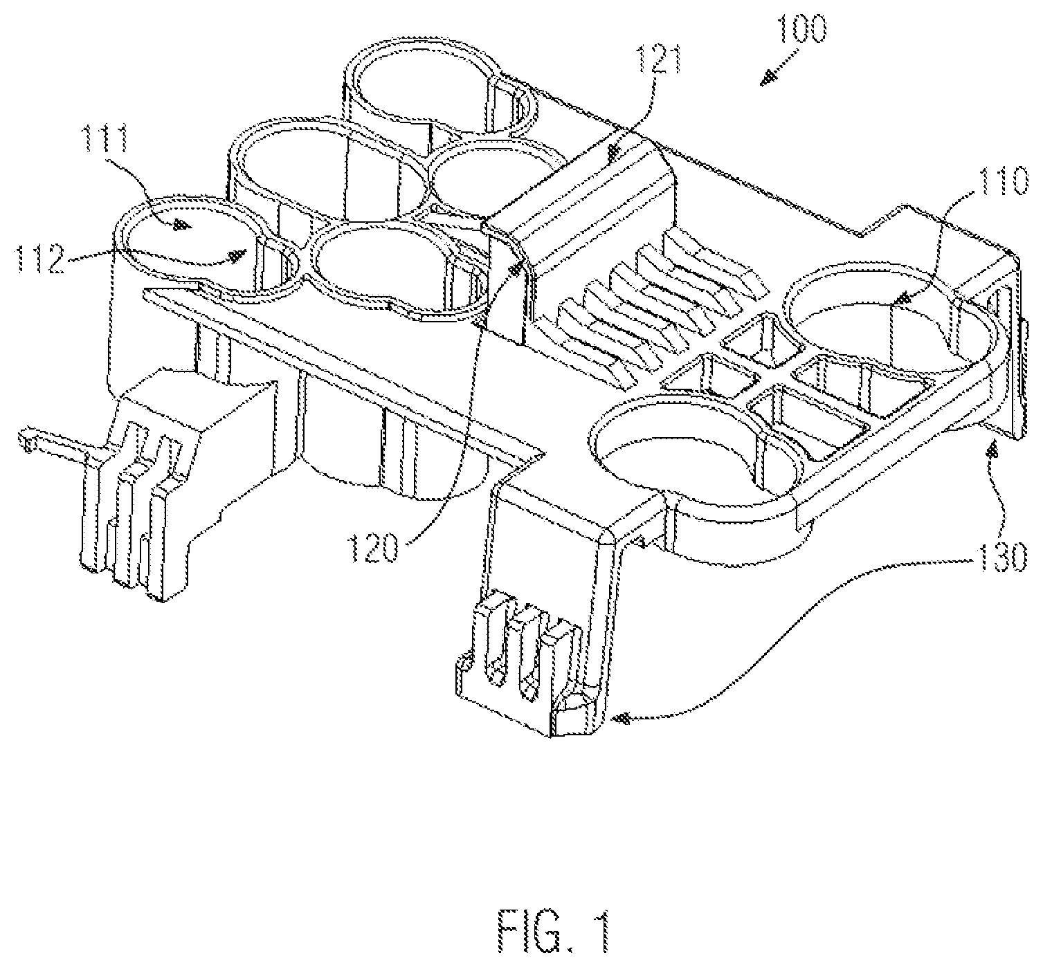 Patent US12347960 Figure 1 – System and method for locking electrical terminals