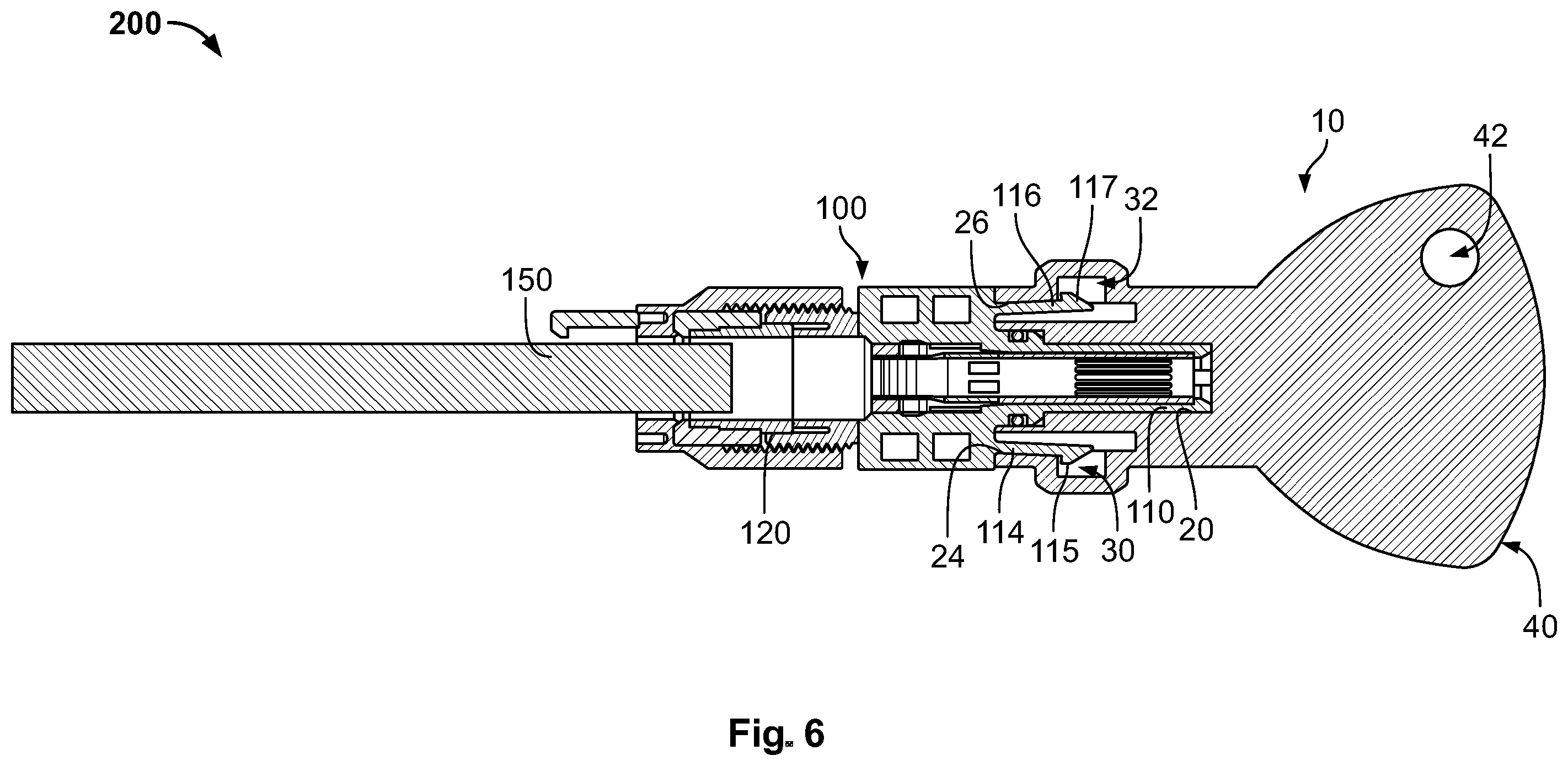 Patent US12347961 Figure 6 – Dead-end plugs for solar cables and related systems and methods