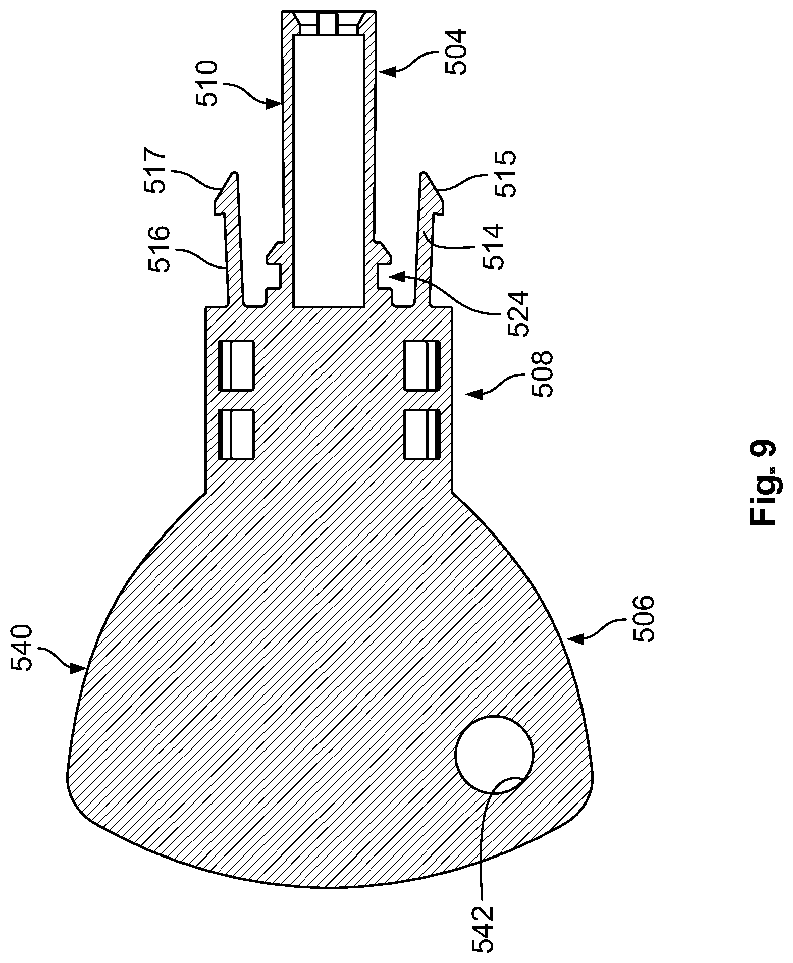 Patent US12347961 Figure 9 – Dead-end plugs for solar cables and related systems and methods