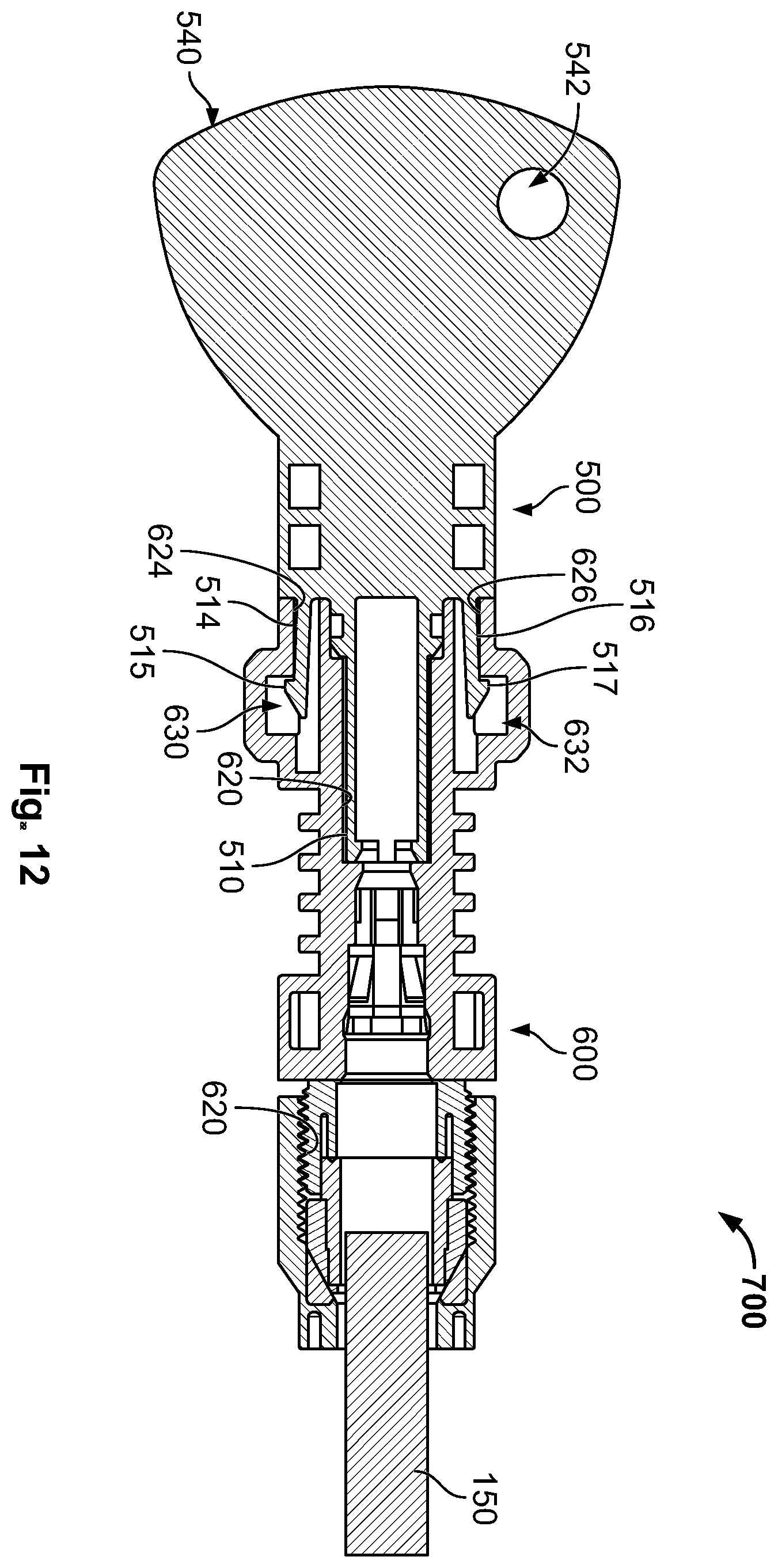 Patent US12347961 Figure 12 – Dead-end plugs for solar cables and related systems and methods