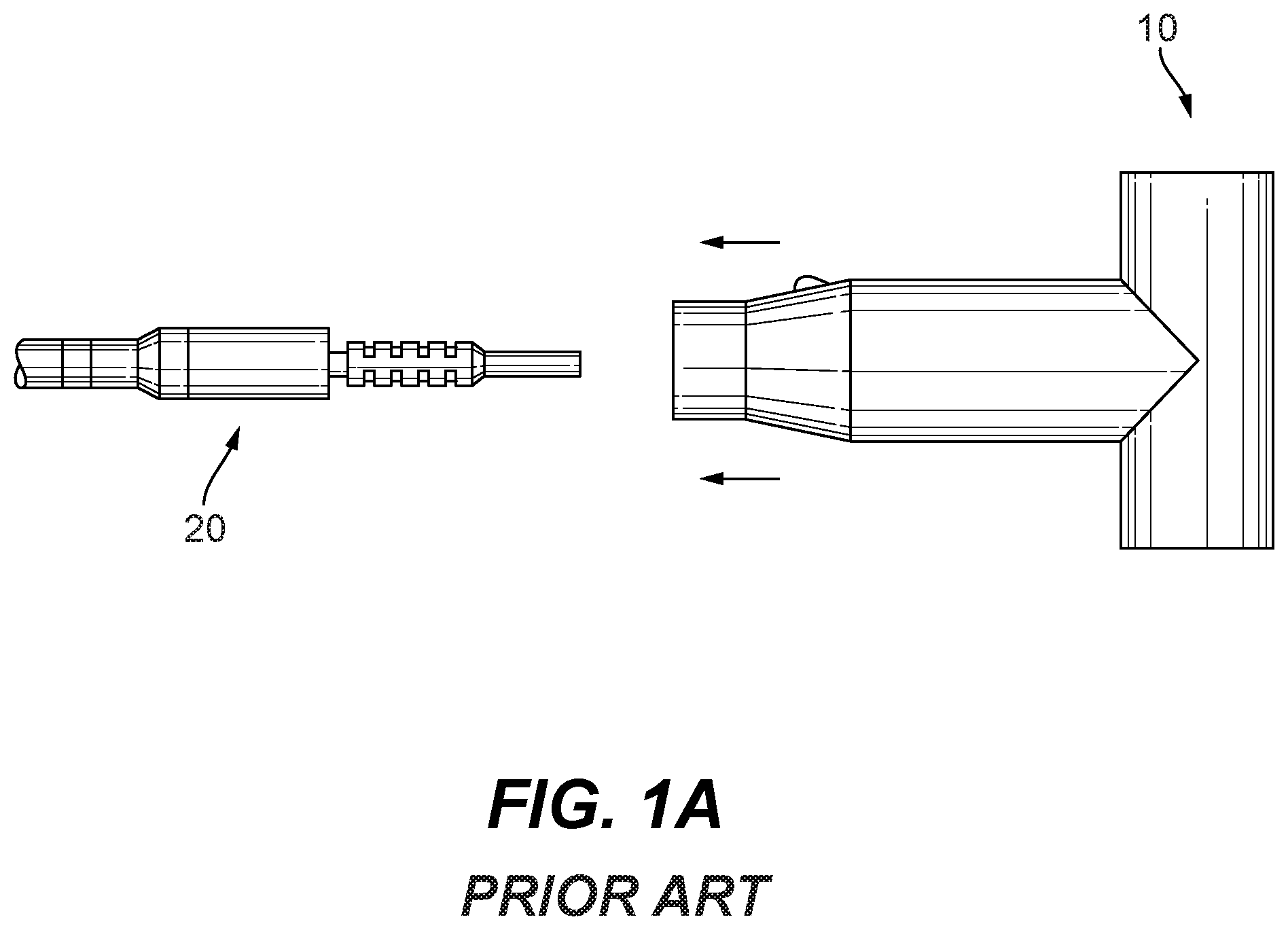 Patent US12347966 Figure 1 – Deadbreak connector