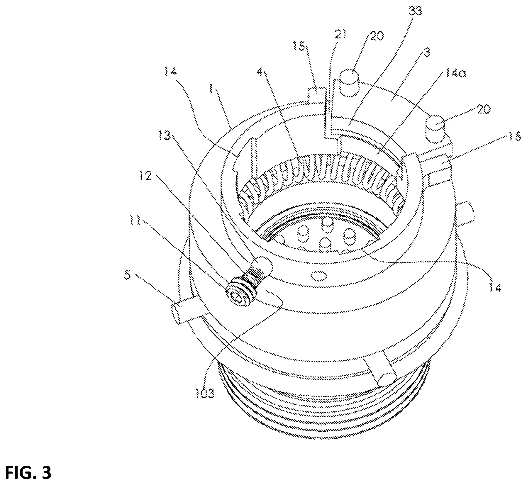 Patent US12347971 Figure 3 – Electrical connector