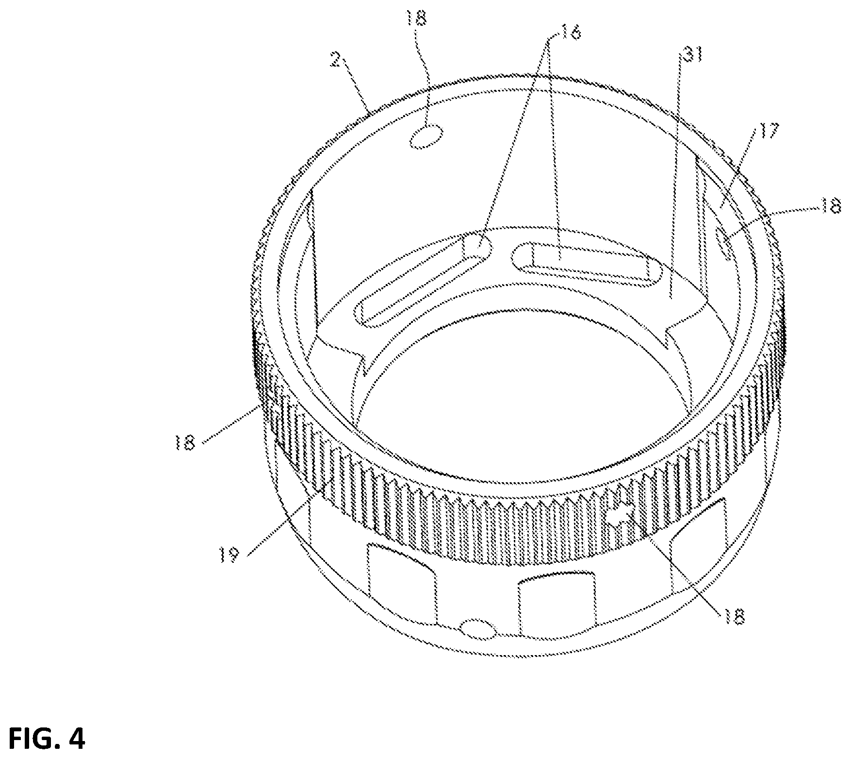 Patent US12347971 Figure 4 – Electrical connector