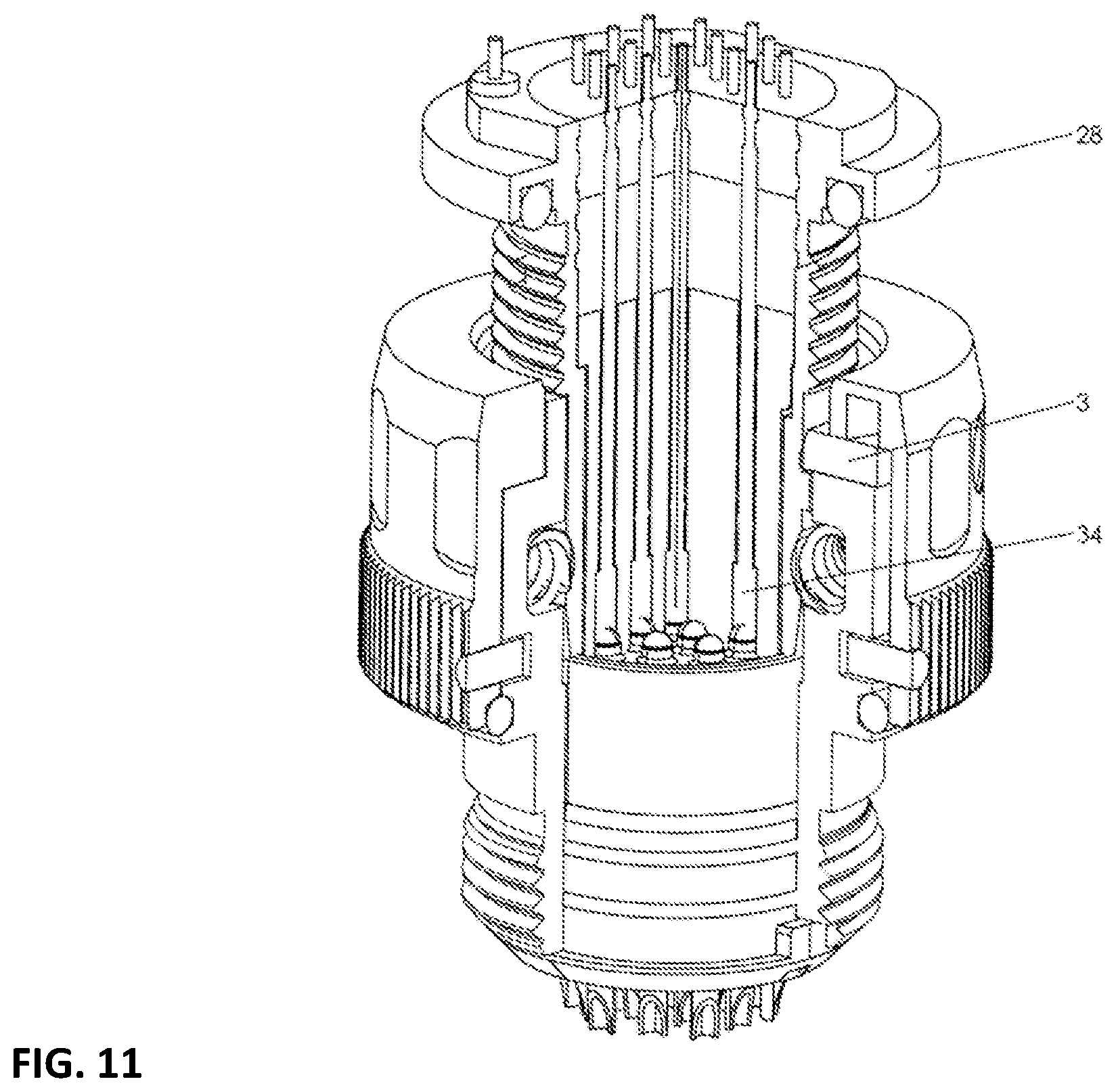 Patent US12347971 Figure 11 – Electrical connector