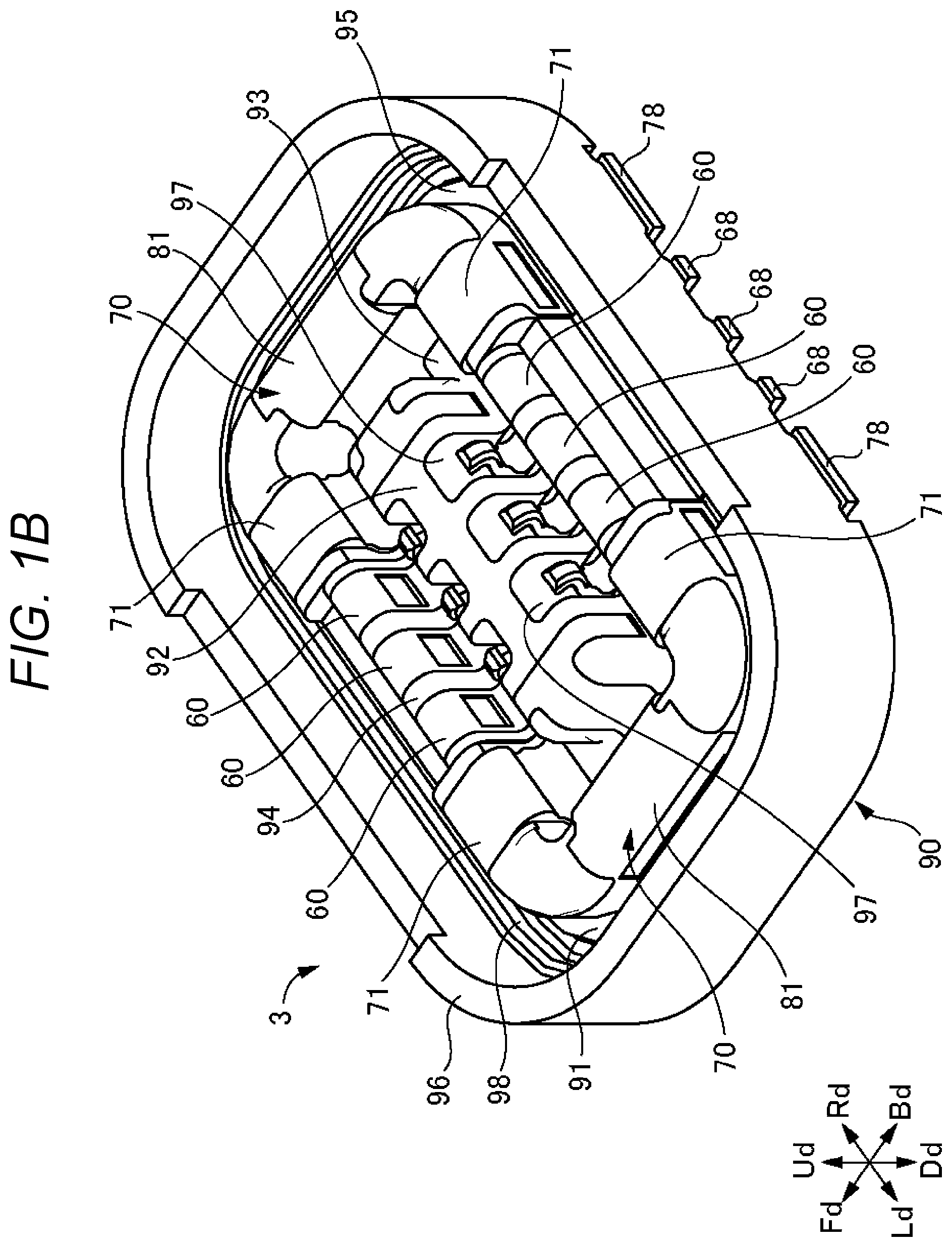 Patent US12347972 Figure 2 – Connector device