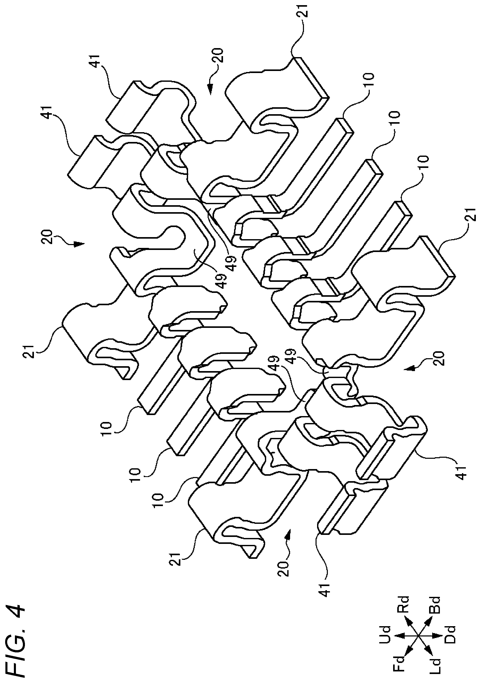 Patent US12347972 Figure 5 – Connector device