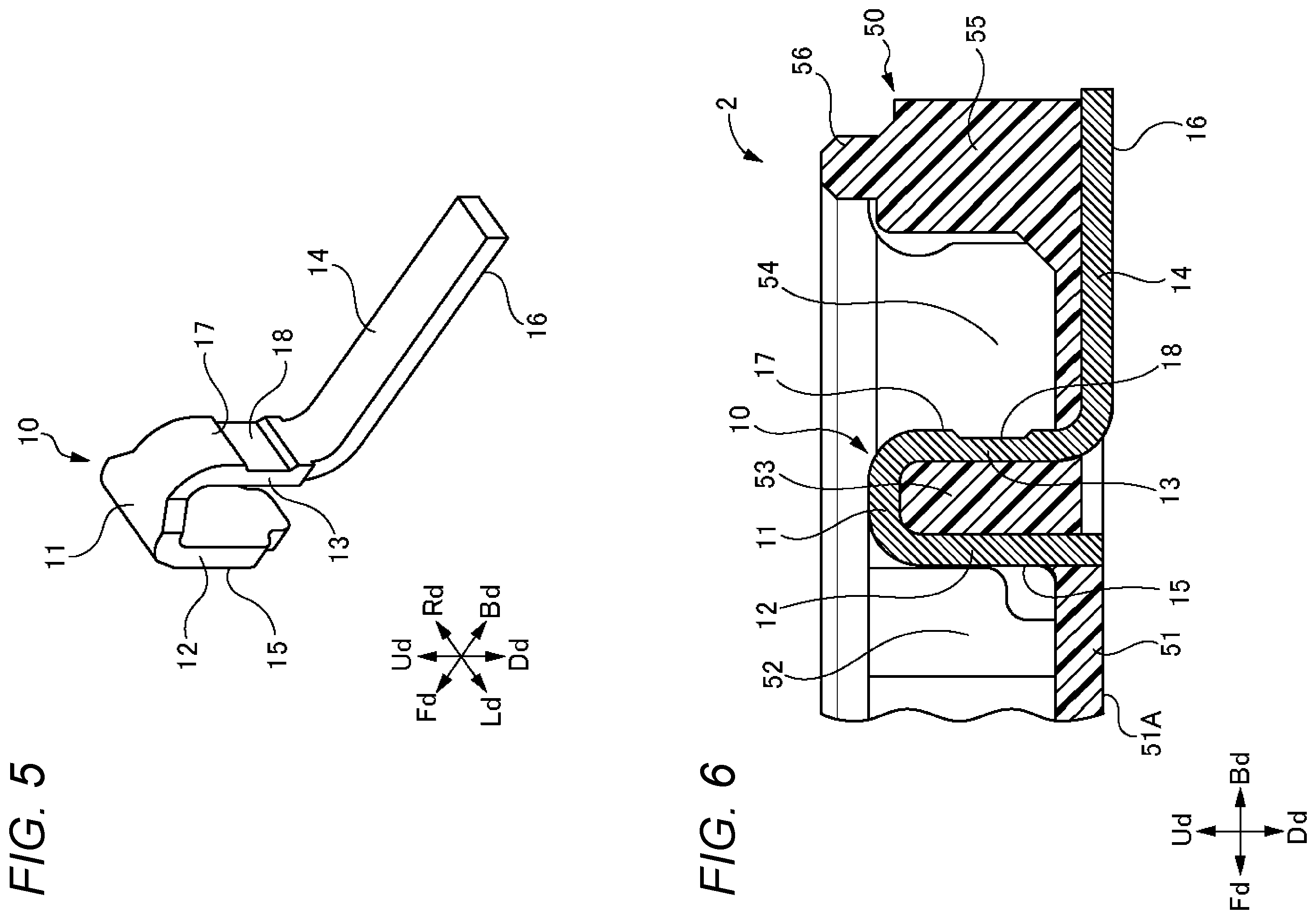 Patent US12347972 Figure 6 – Connector device