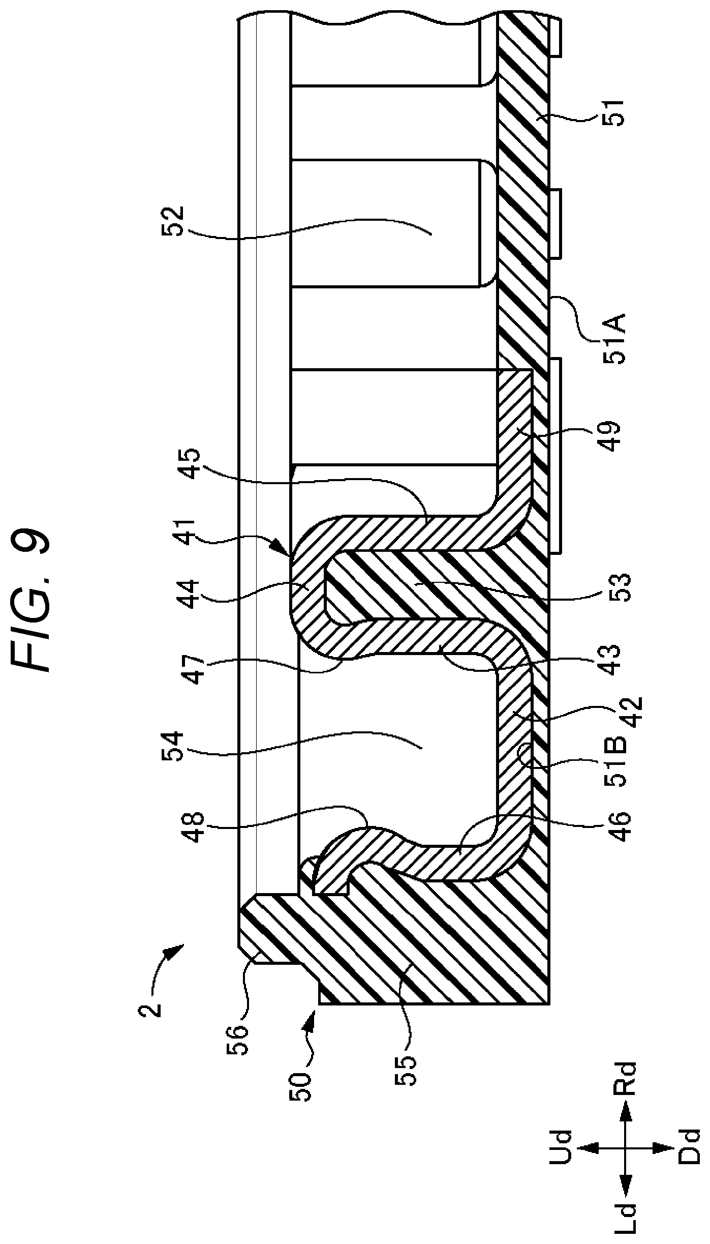 Patent US12347972 Figure 8 – Connector device