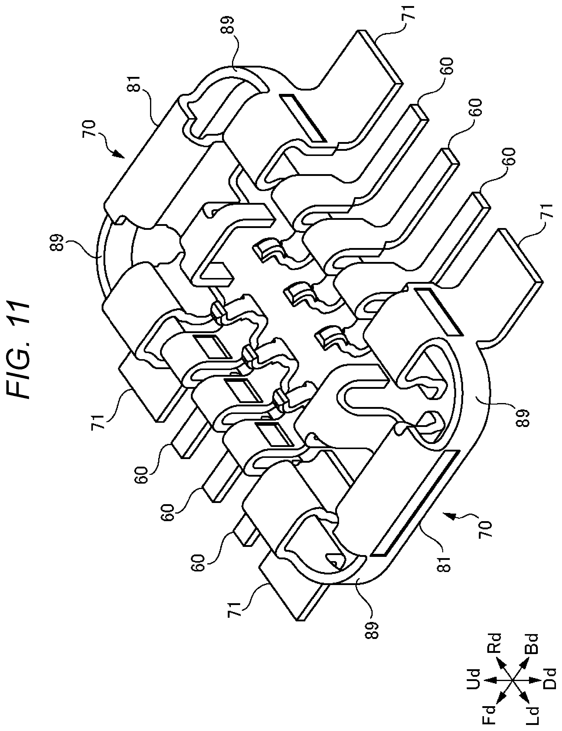 Patent US12347972 Figure 10 – Connector device