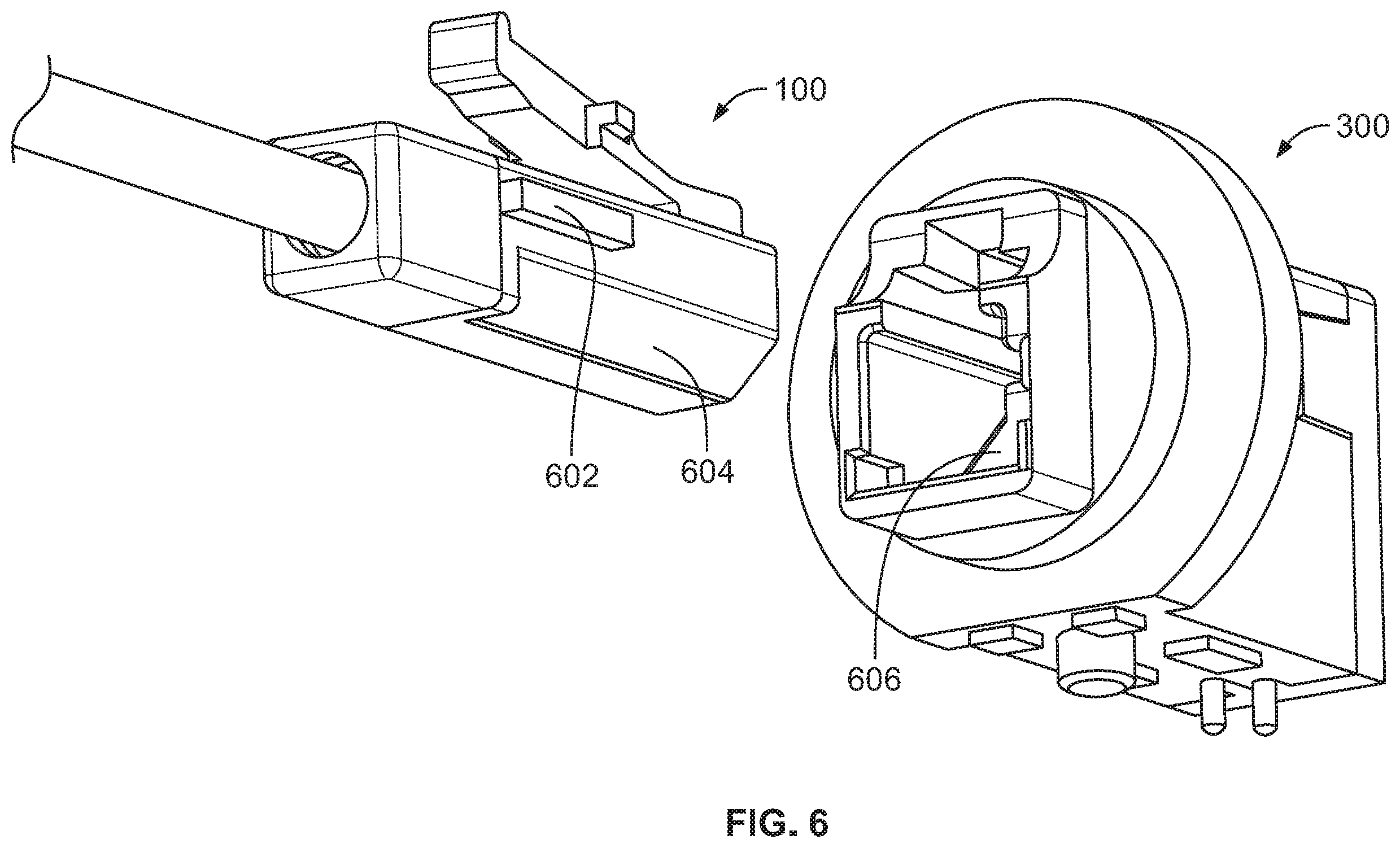 Patent US12347973 Figure 7 – Connectors for a single twisted pair of conductors