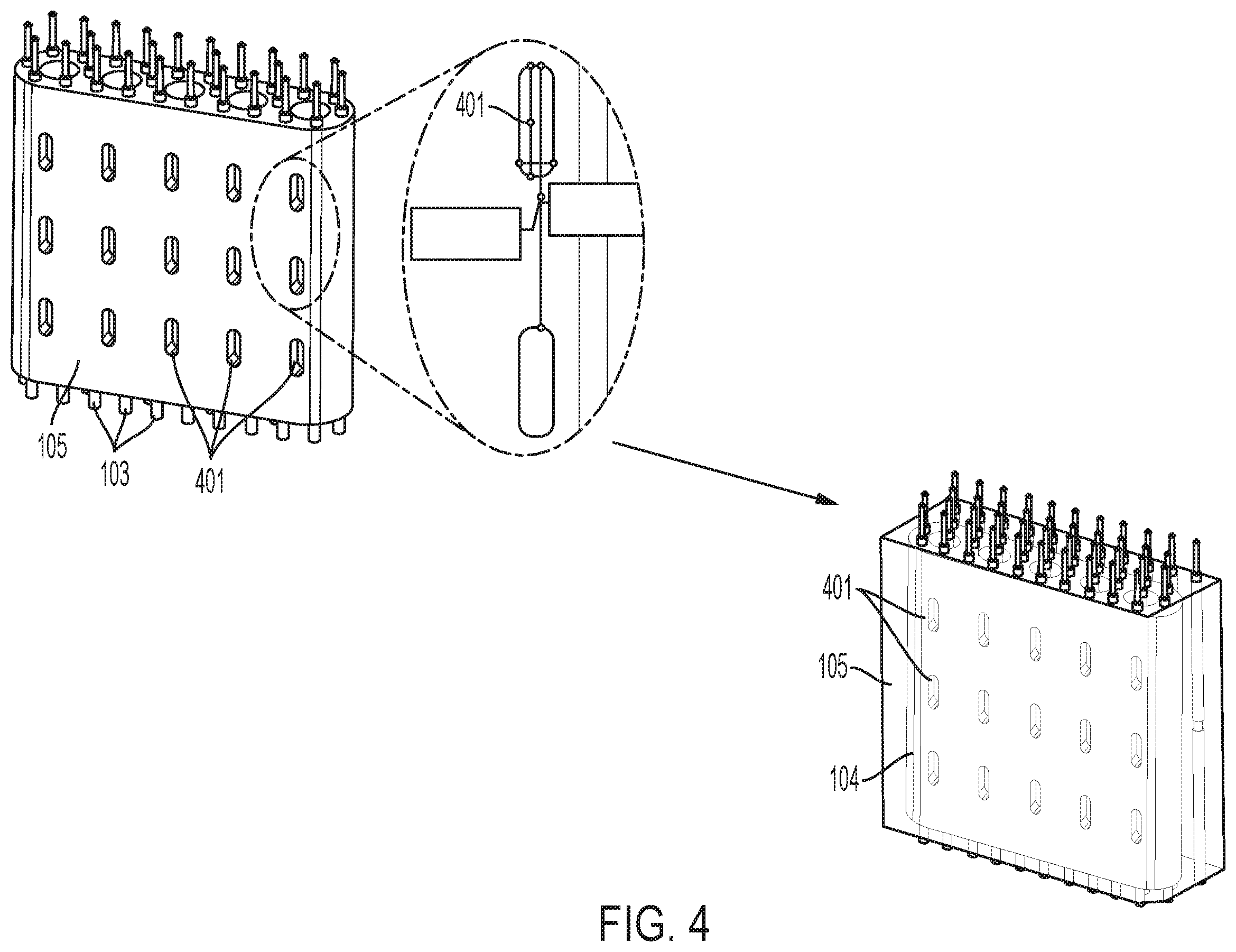 Patent US12347978 Figure 4 – Overmold-overmold micro radio frequency connector