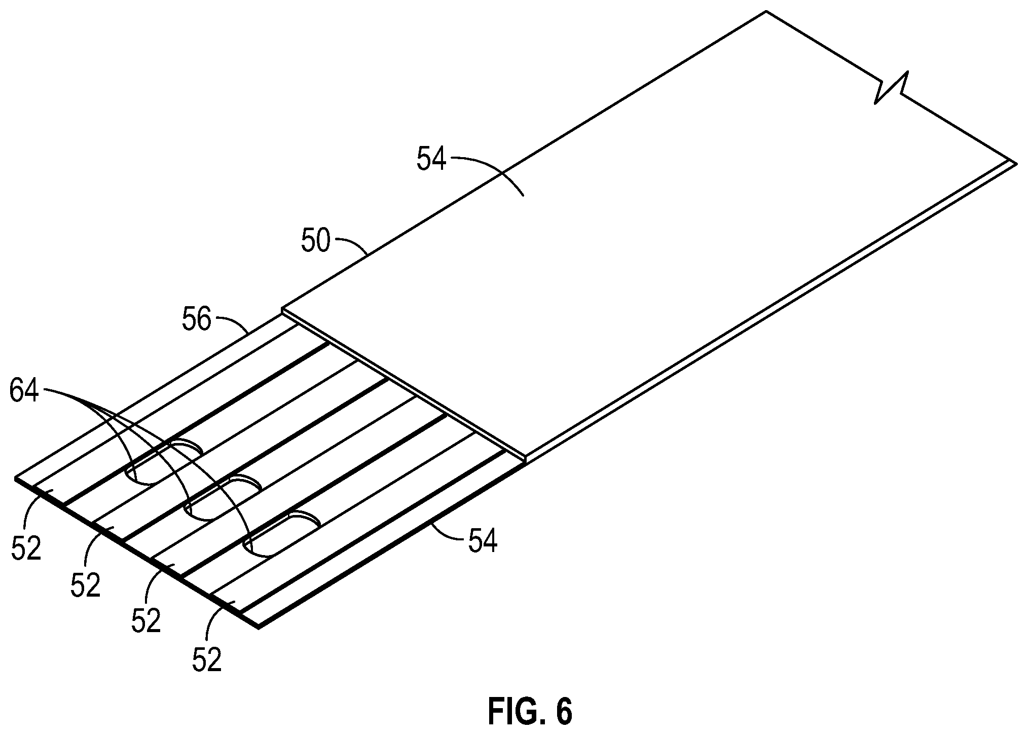 Patent US12347983 Figure 6 – Connector for an electrical terminal with a crimped spring