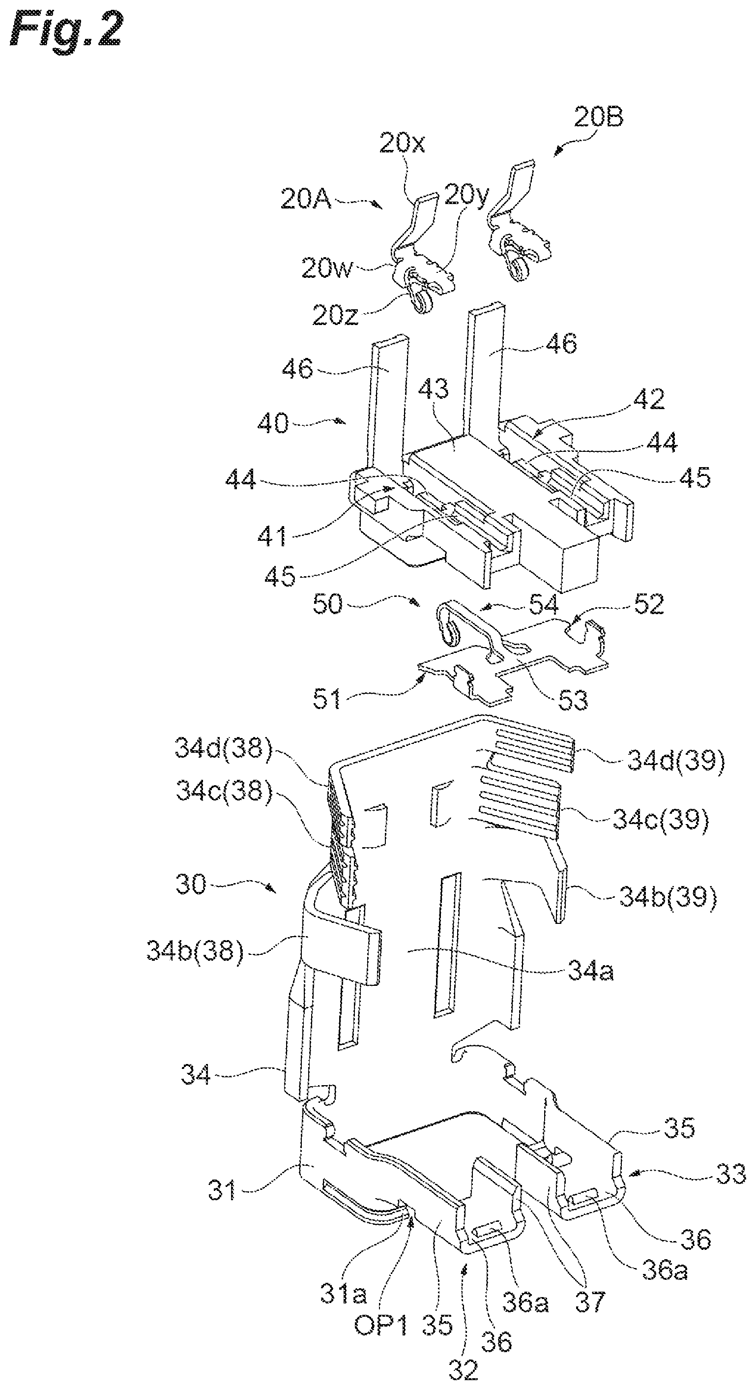 Patent US12347984 Figure 2 – Electrical connector