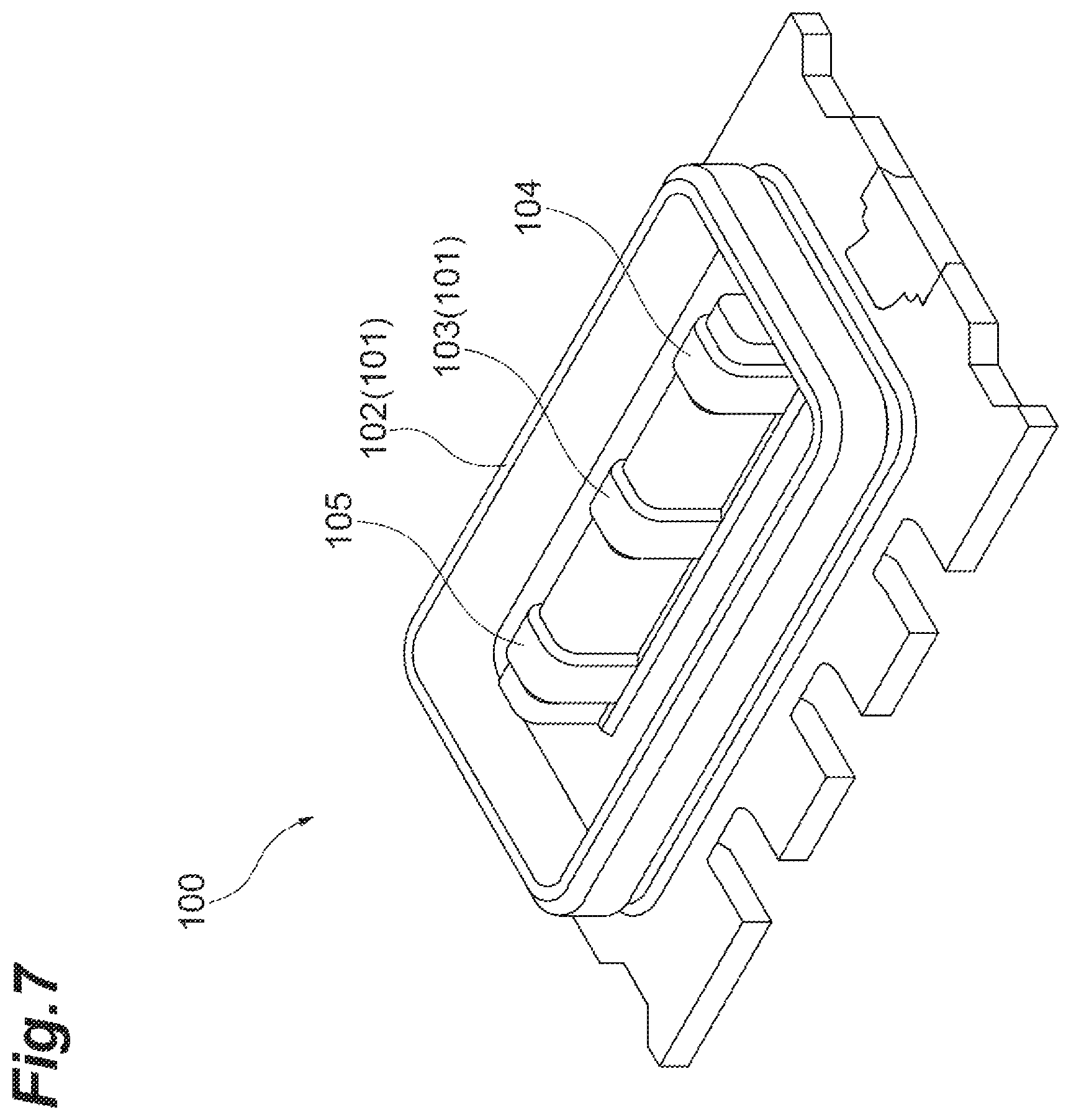 Patent US12347984 Figure 7 – Electrical connector