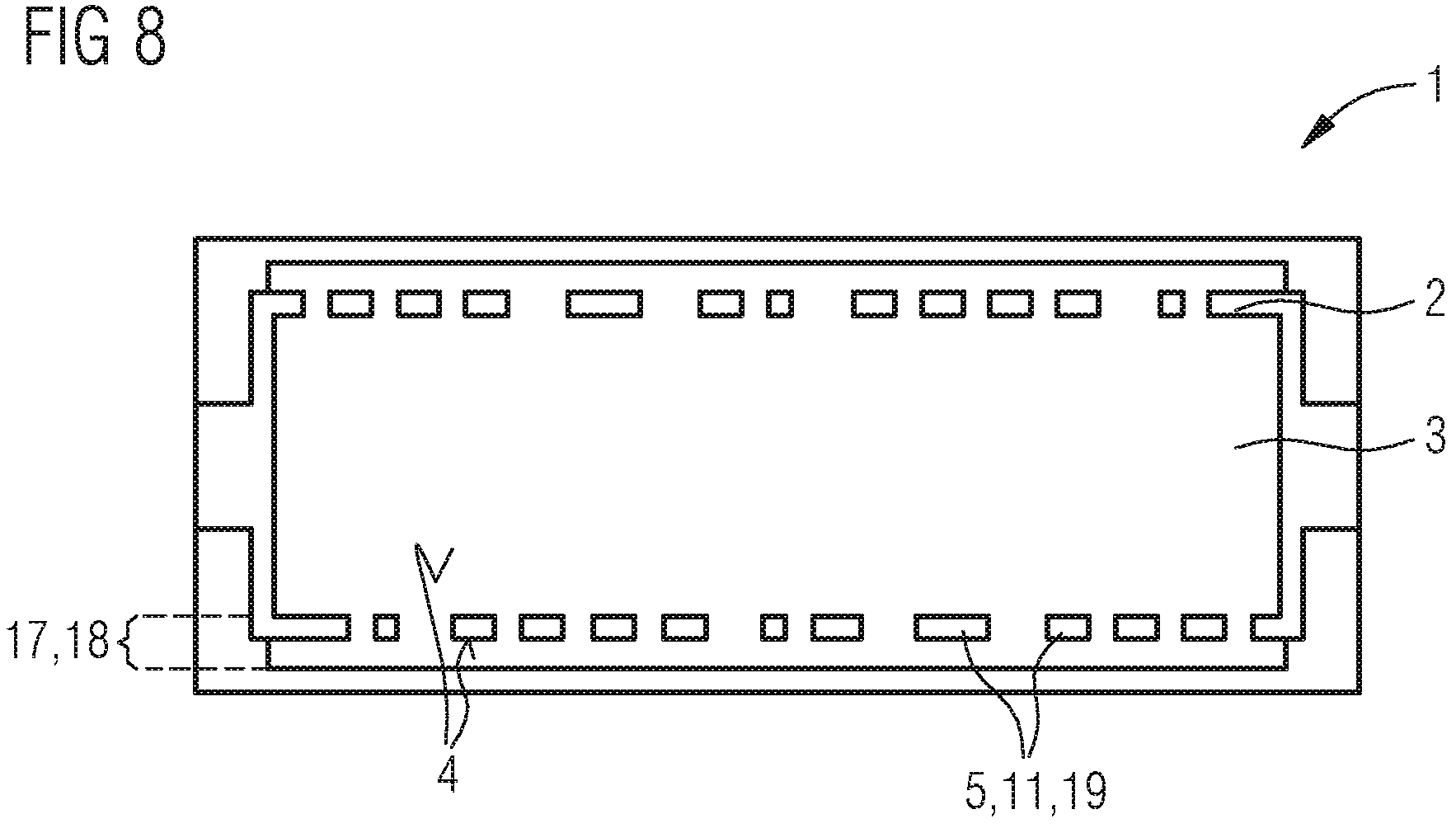 Patent US12348000 Figure 7 – Optoelectronic component and method for producing an optoelectronic component