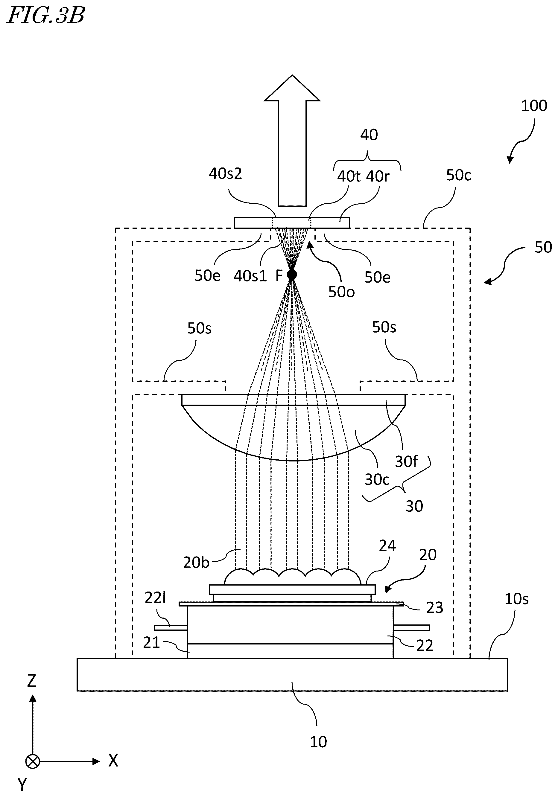 Patent US12348001 Figure 5 – Light emission device