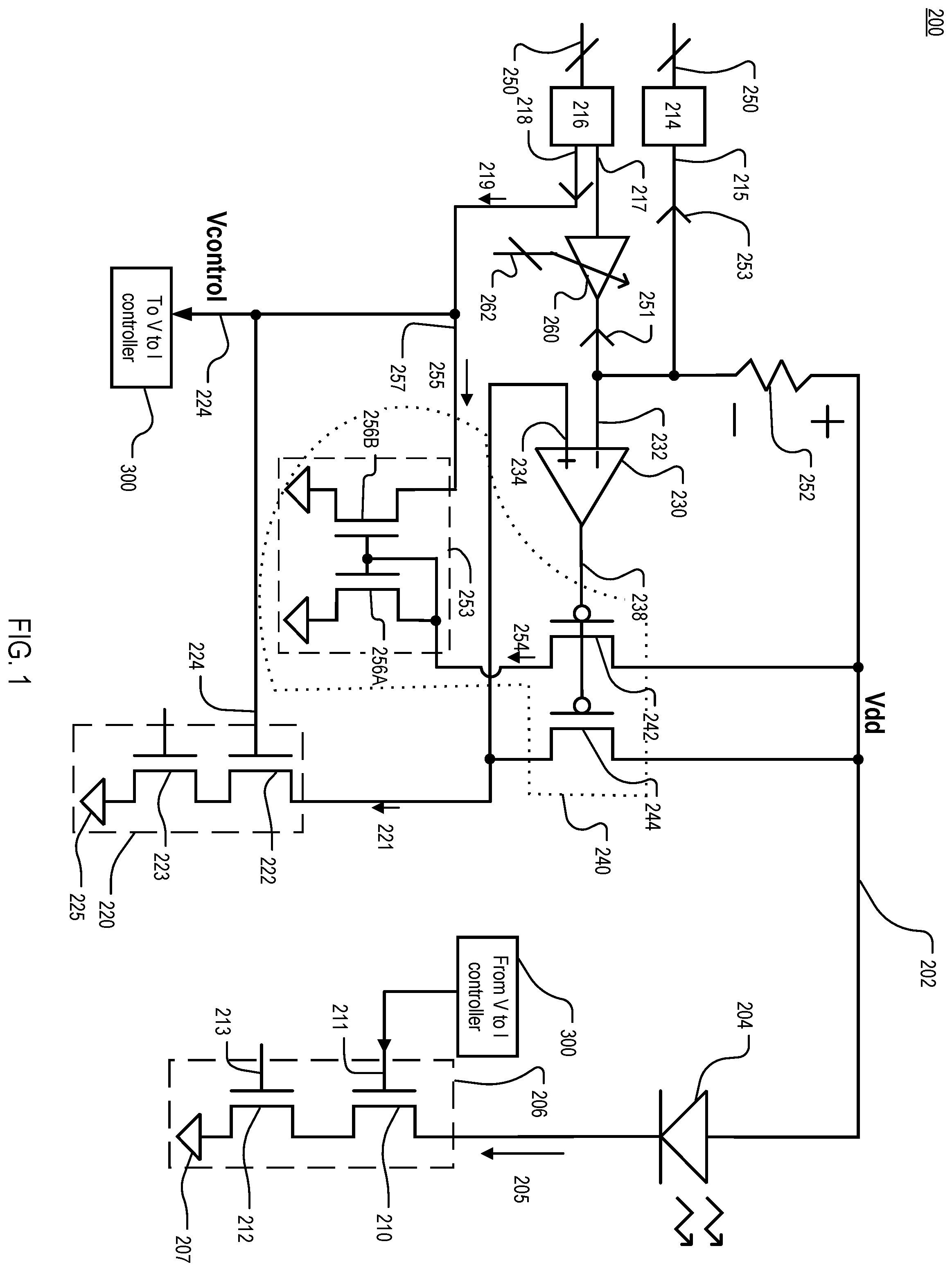 Patent US12348002 — Current load-controlled laser driver — Figure 1