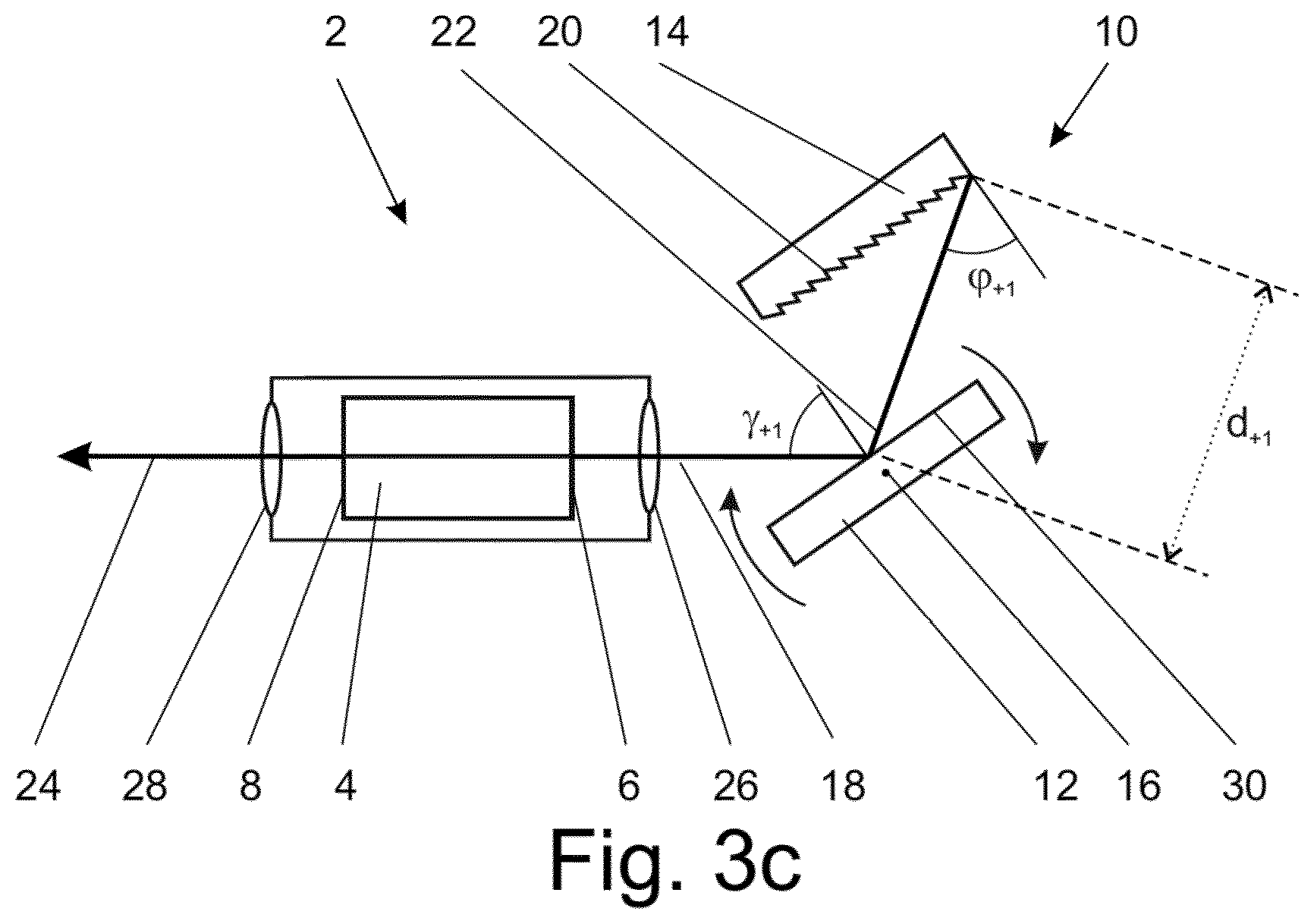 Patent US12348005 Figure 5 – Laser diode assembly having an external resonator