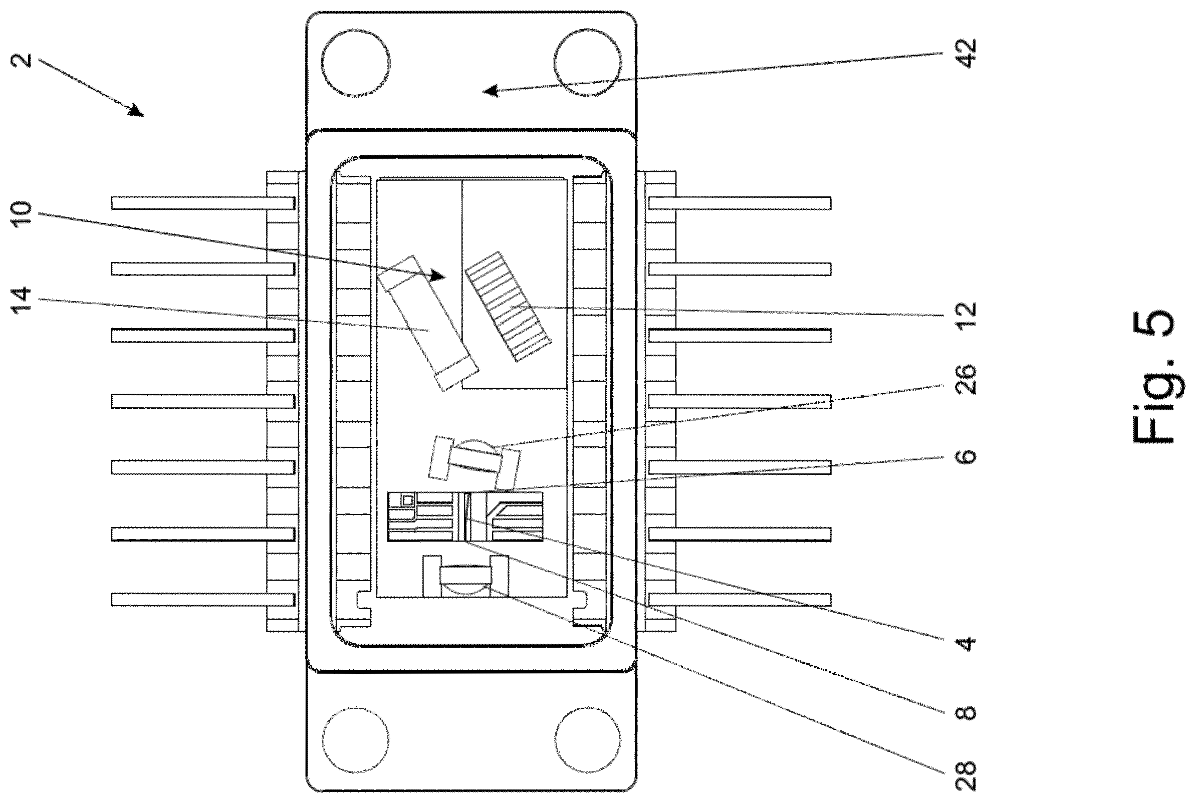 Patent US12348005 Figure 9 – Laser diode assembly having an external resonator