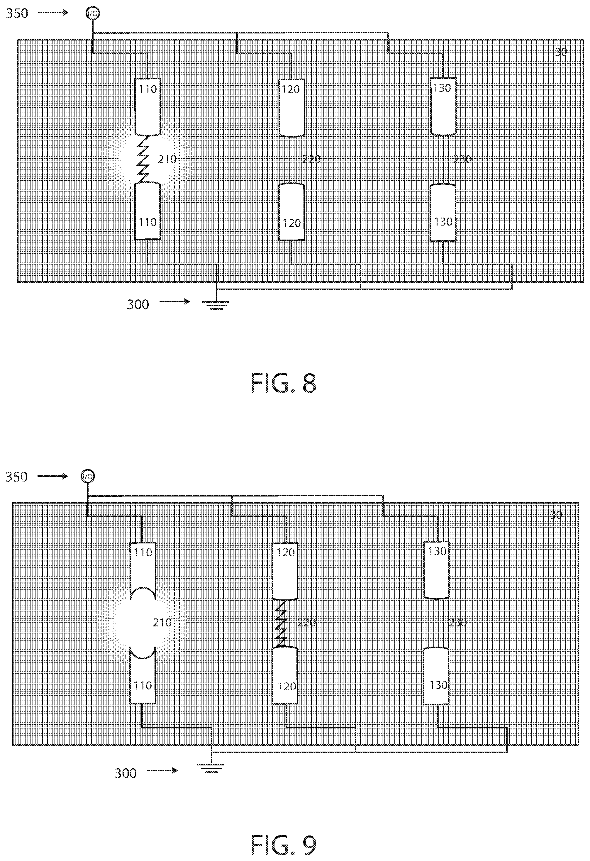 Patent US12348008 Figure 5 – Method and apparatus for integrating spark gaps into semiconductor packaging