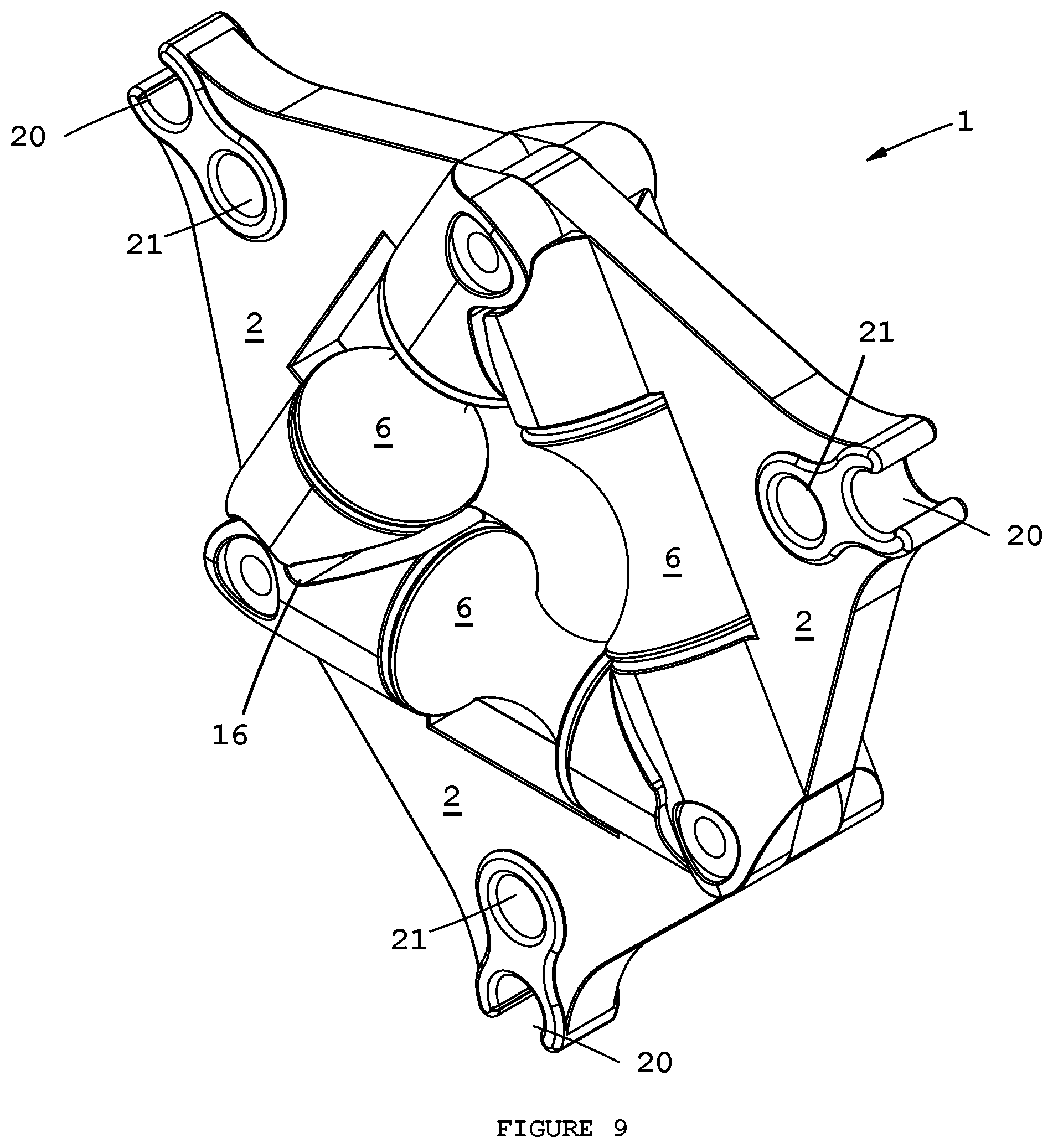 Patent US12348013 Figure 9 – Apparatus for attaching restraining means to a line