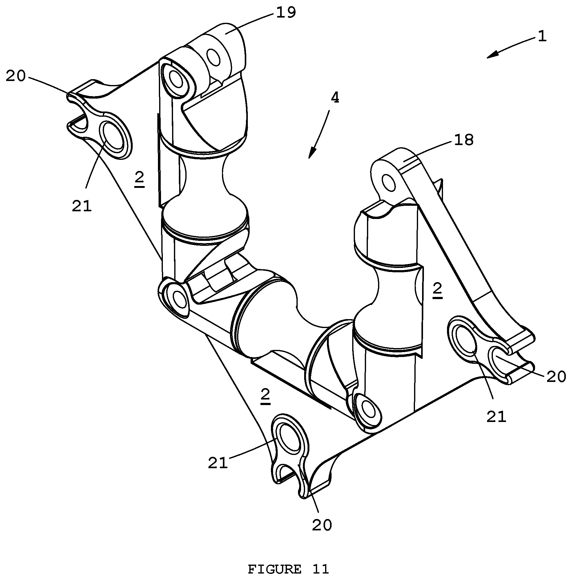 Patent US12348013 Figure 11 – Apparatus for attaching restraining means to a line