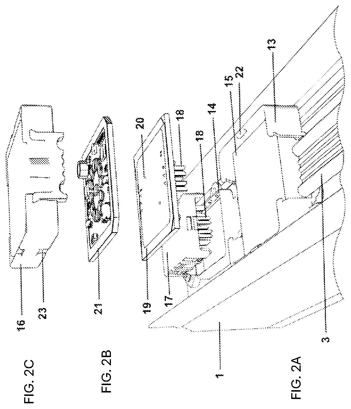 Patent US12348015 Figure 2 – Profile system for laying power and communication lines