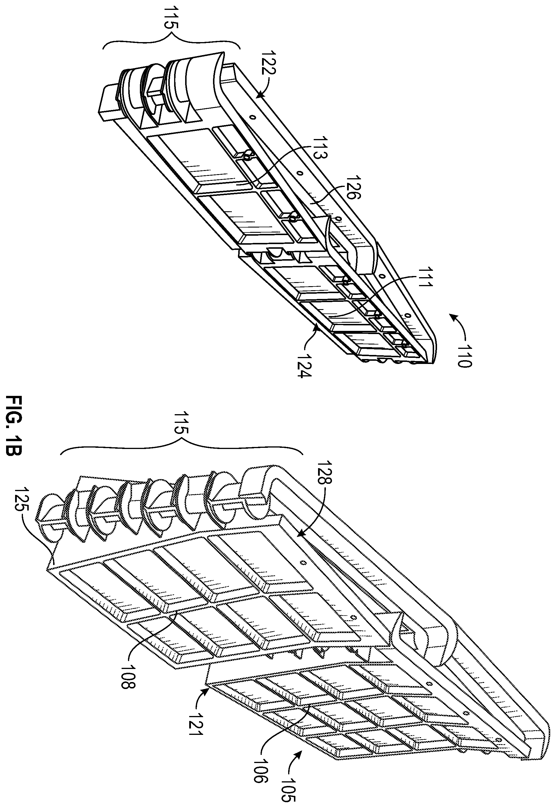 Patent US12348023 Figure 2 – Flared hinged-folding utility vault device