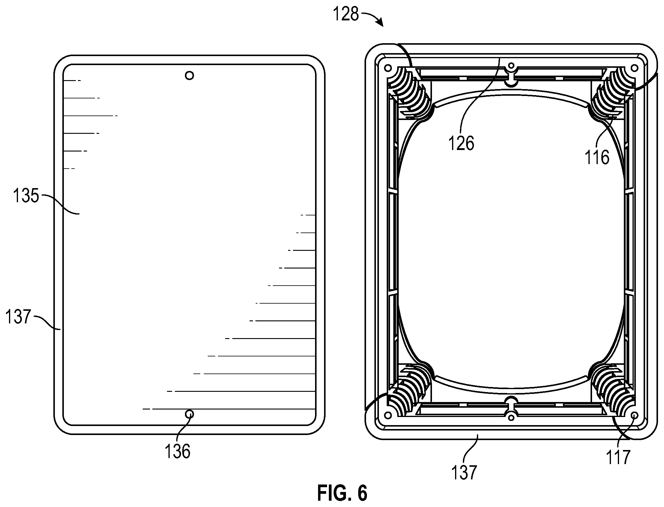 Patent US12348023 Figure 5 – Flared hinged-folding utility vault device