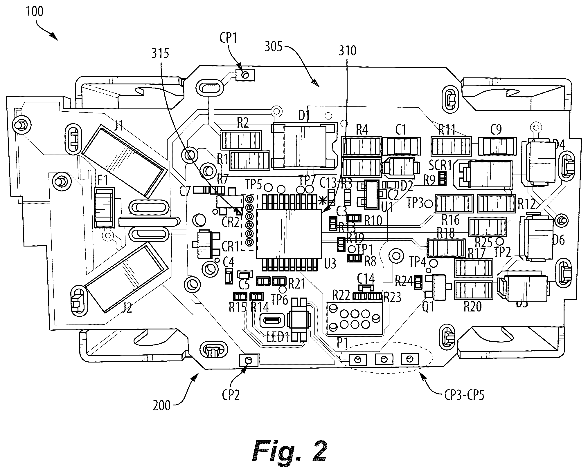 Patent US12348024 Figure 3 – Arc fault detection through mixed-signal machine learning and neural networks
