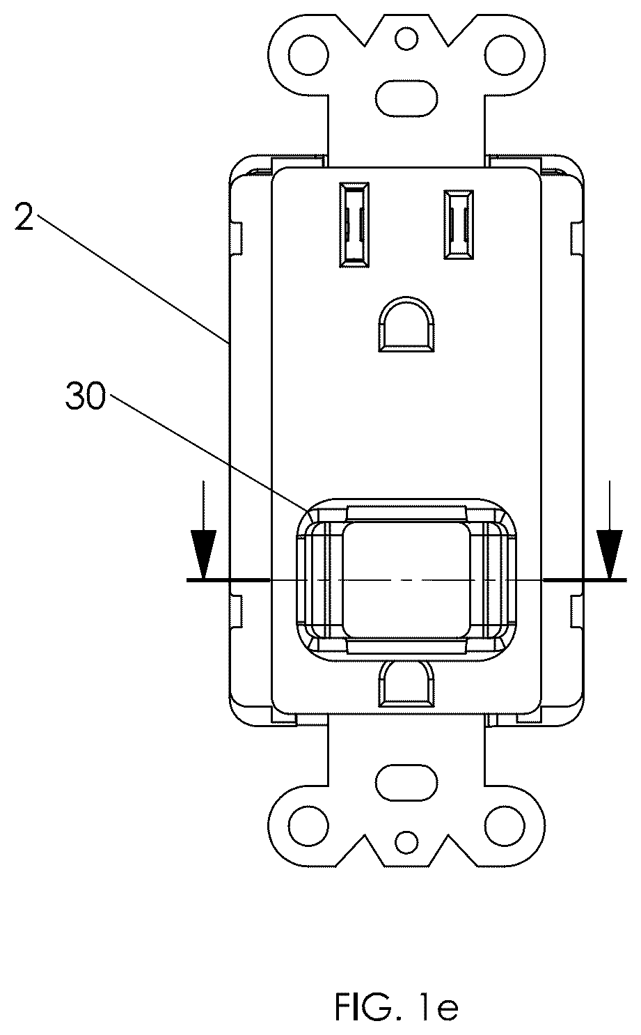 Patent US12348025 Figure 4 – Electrical receptacle fault protection