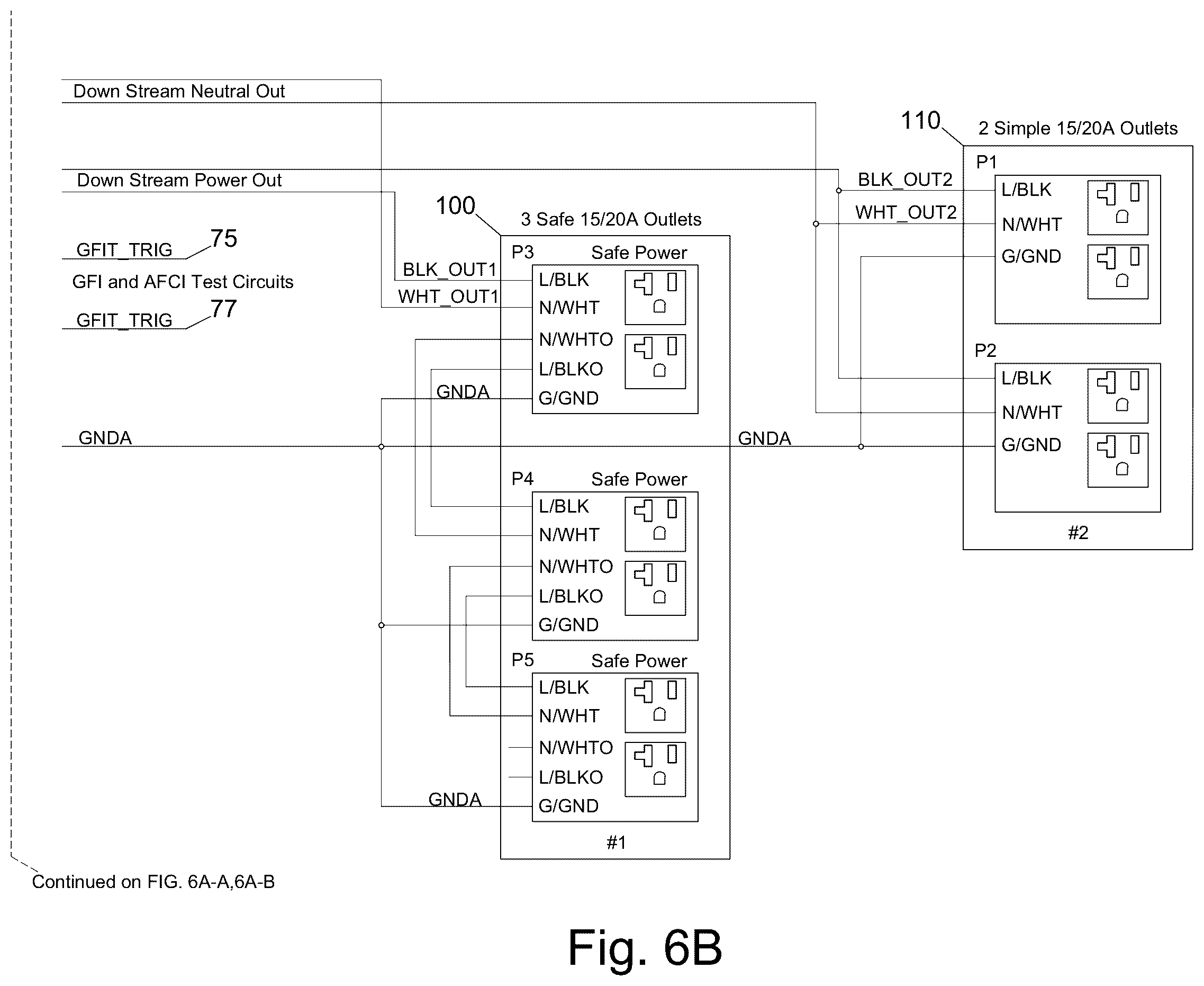 Patent US12348025 Figure 13 – Electrical receptacle fault protection