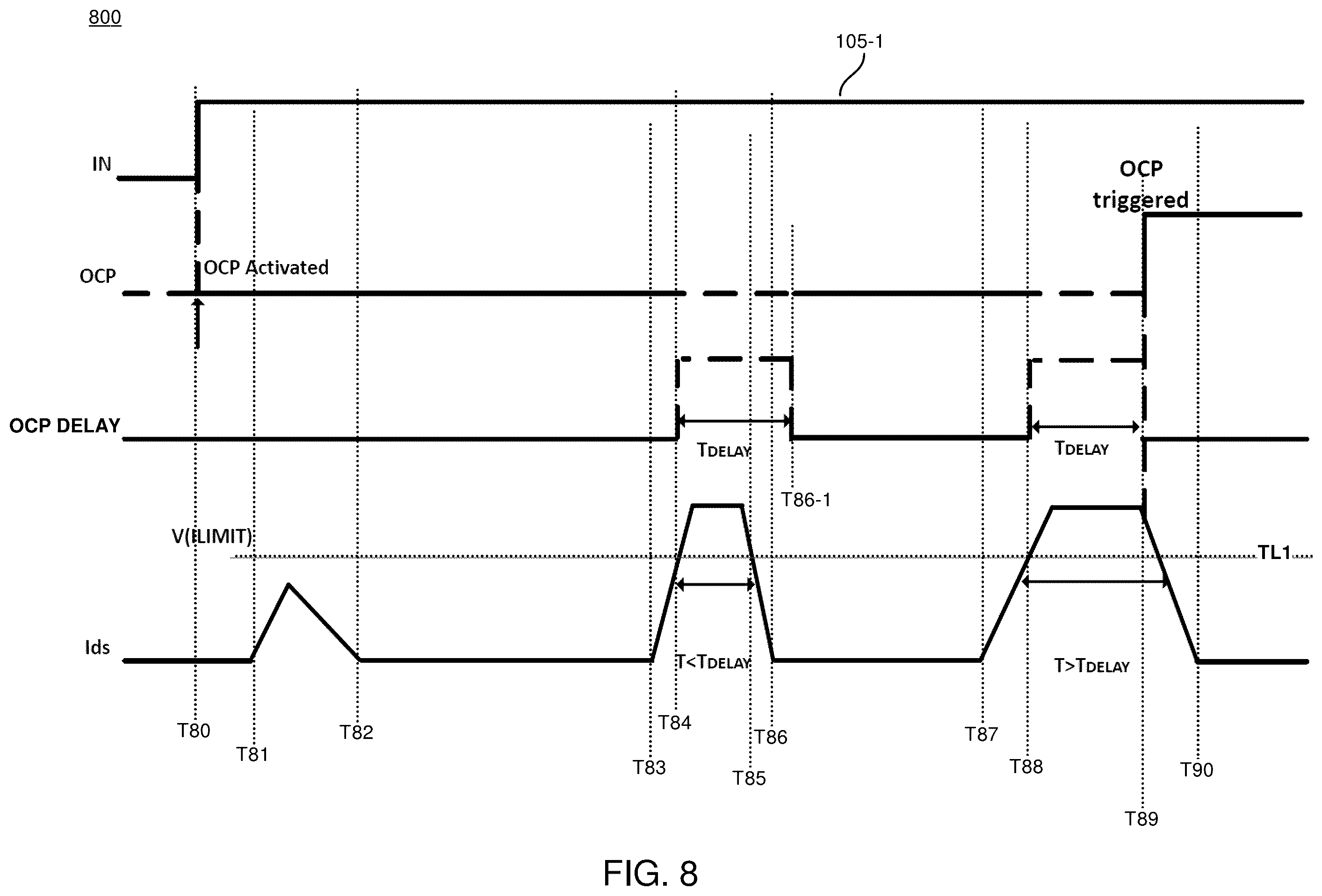 Patent US12348027 Figure 8 – Multi-function control circuit and pre-circuit configuration