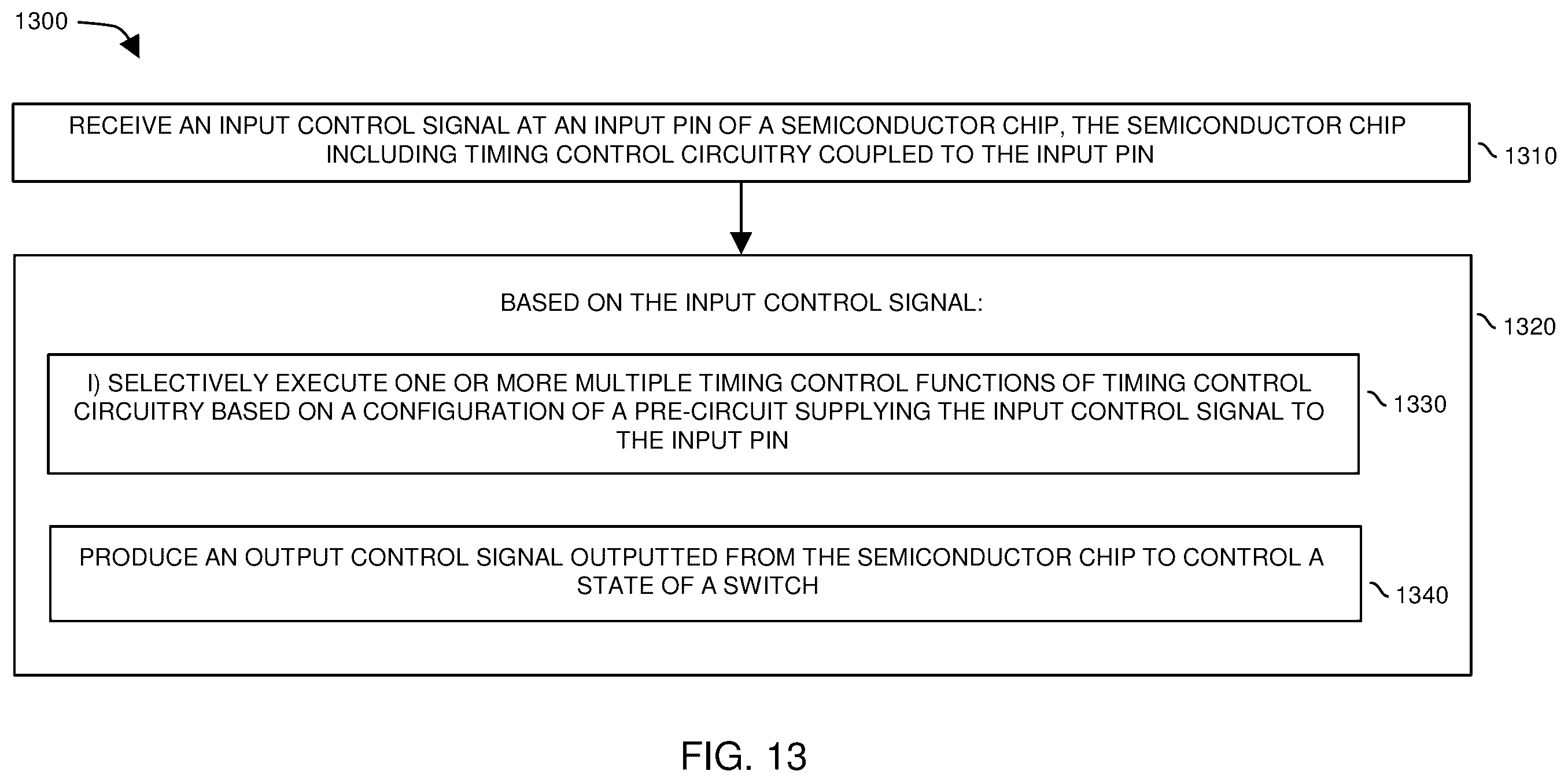 Patent US12348027 Figure 13 – Multi-function control circuit and pre-circuit configuration